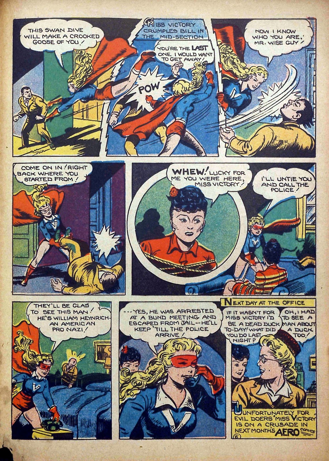 Captain Aero Comics issue 12 - Page 46