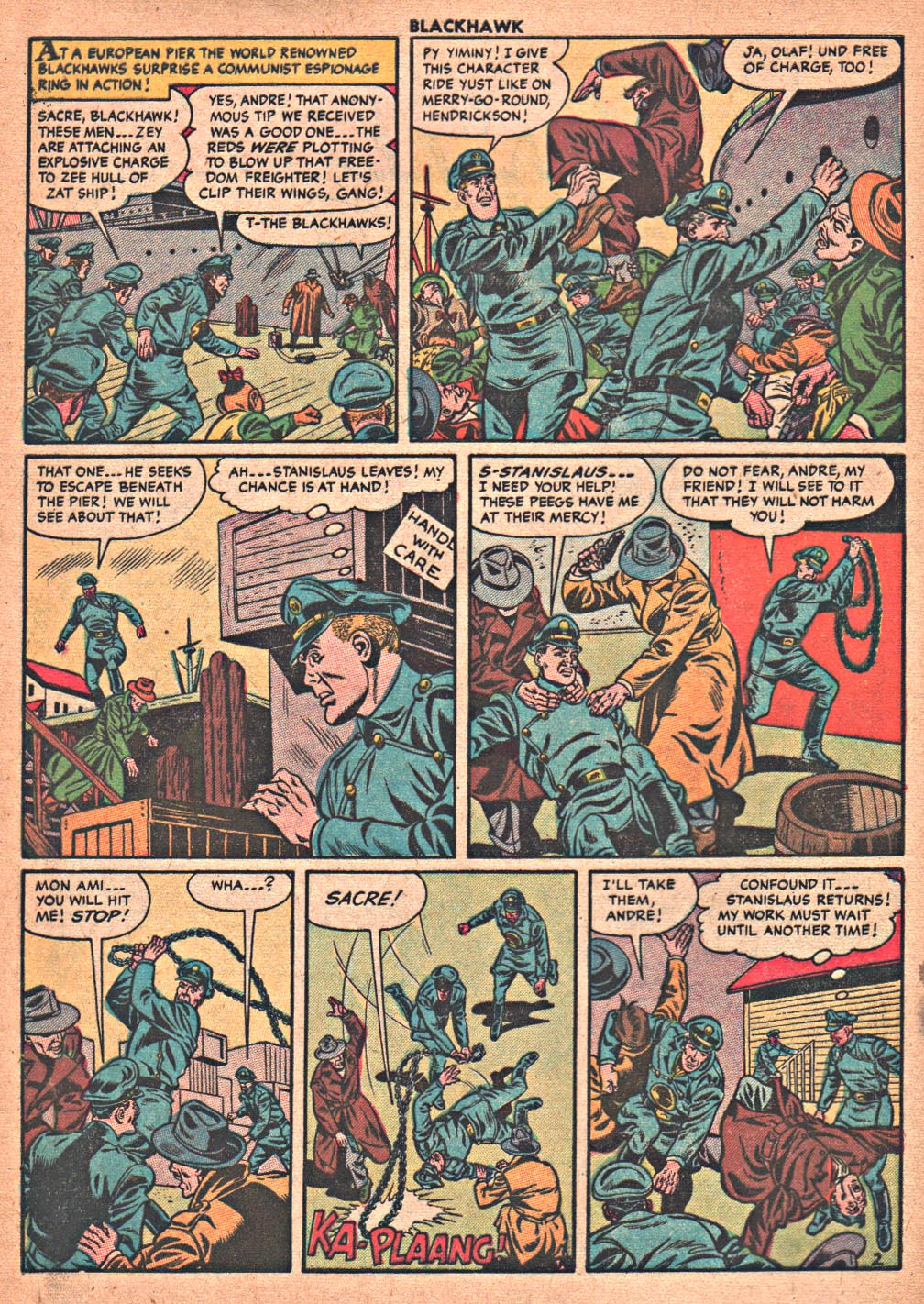 Read online Blackhawk (1957) comic -  Issue #85 - 4