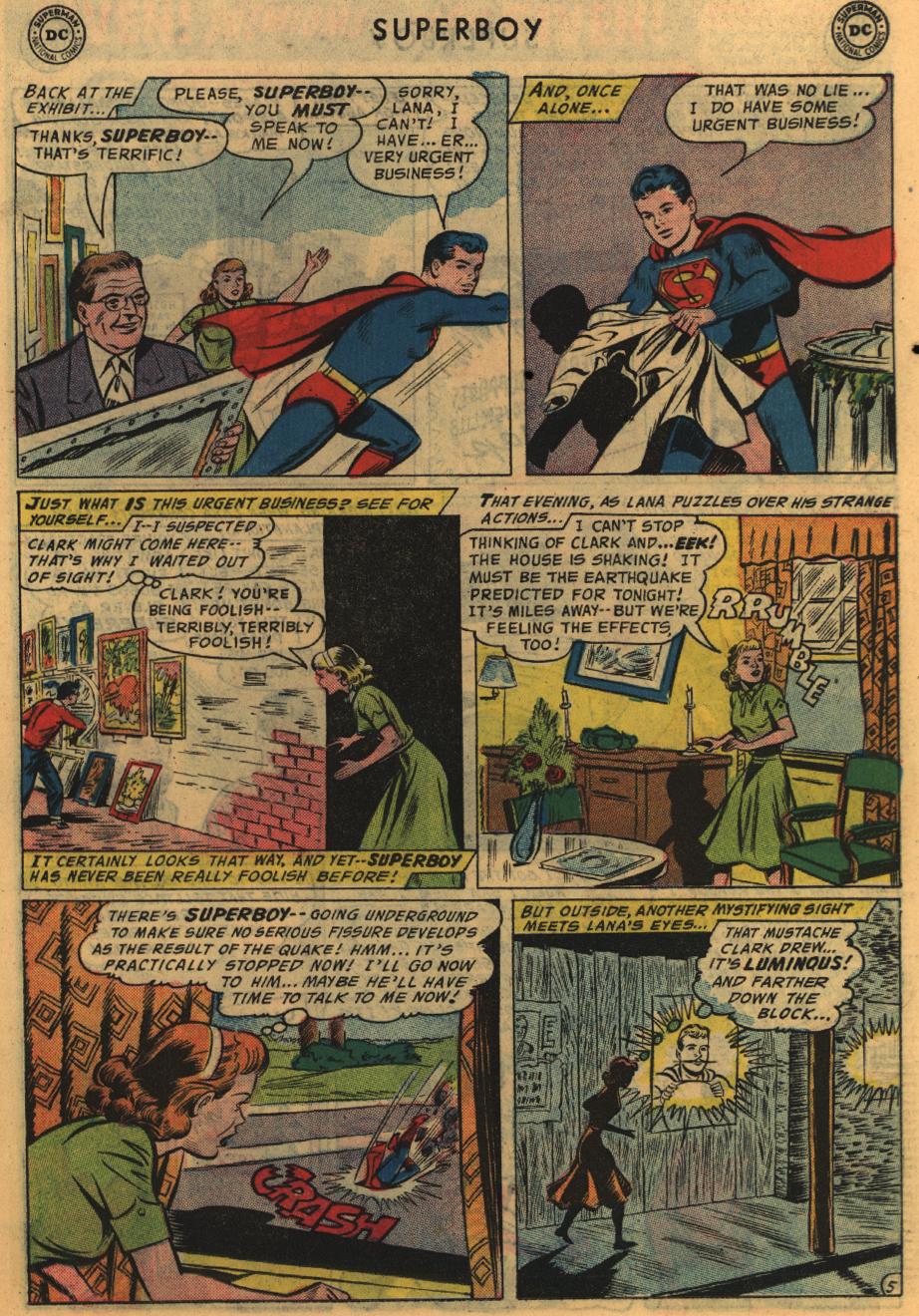 Read online Superboy (1949) comic -  Issue #56 - 16