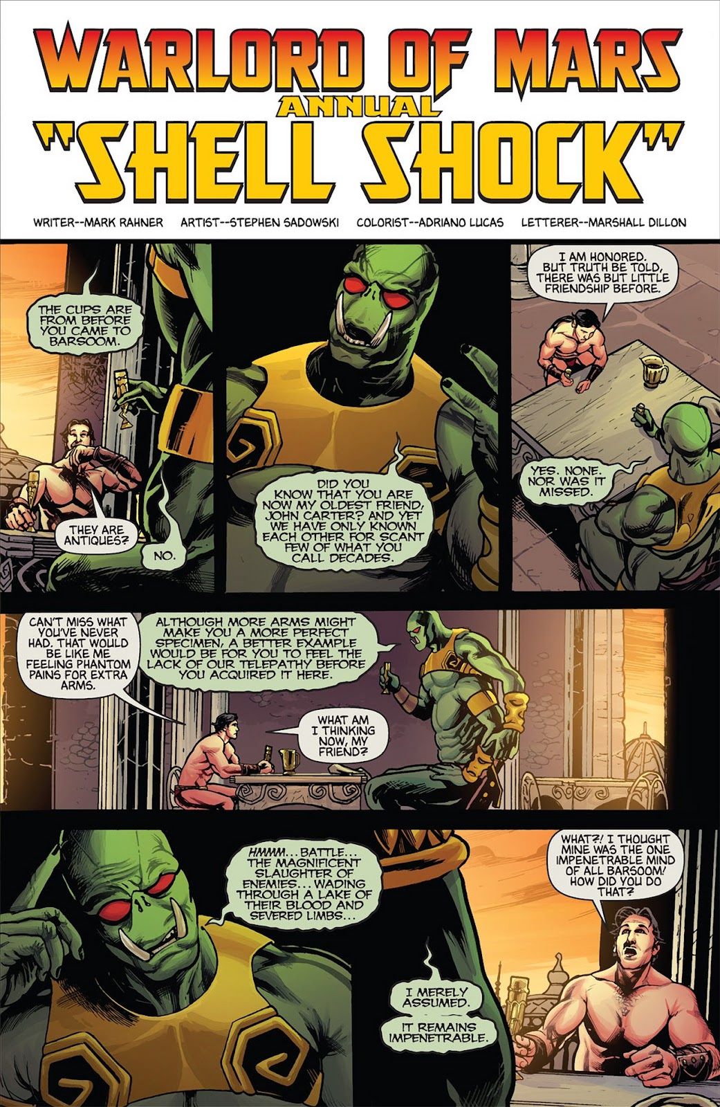 Warlord of Mars issue Annual 1 - Page 7
