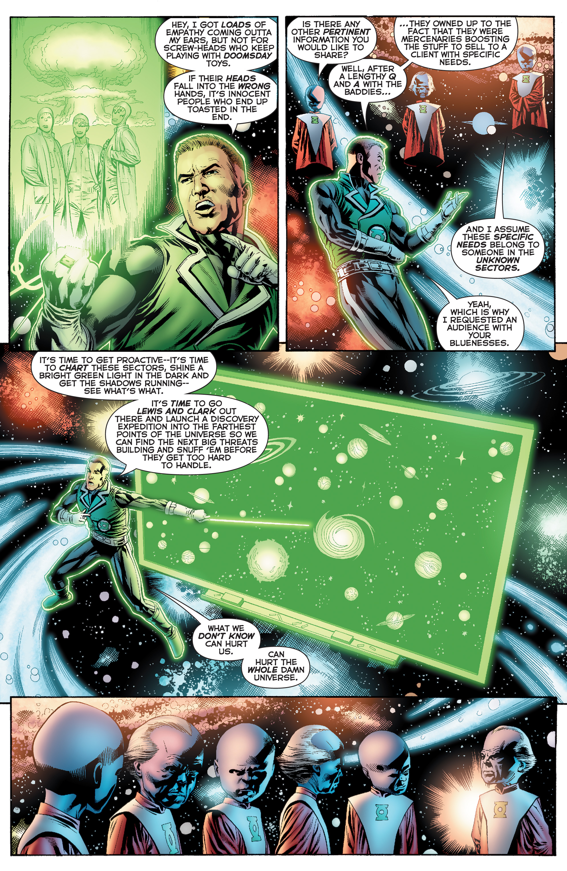 Read online Green Lantern: Emerald Warriors comic -  Issue #1 - 14