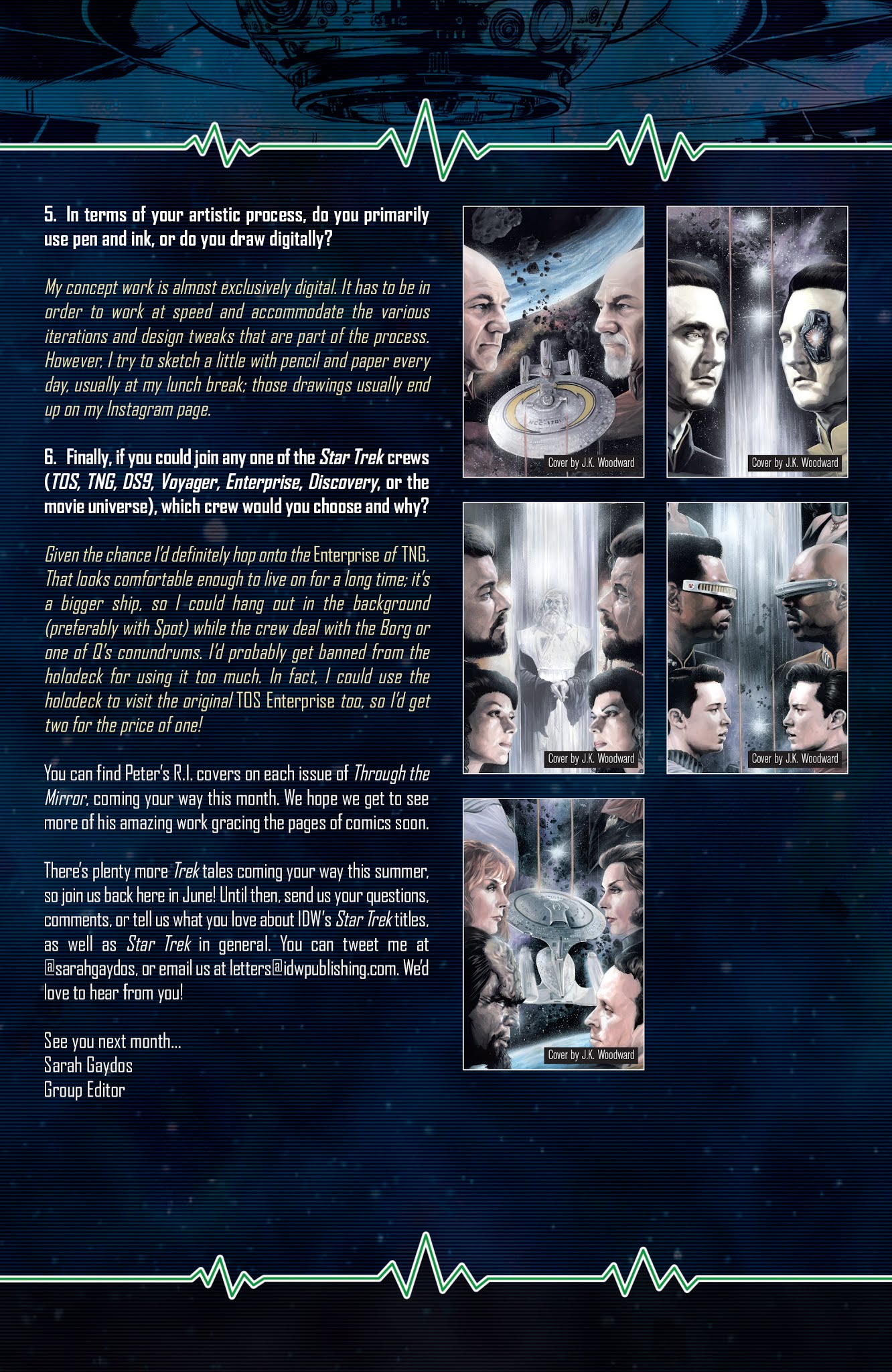 Read online Star Trek: The Next Generation: Through the Mirror comic -  Issue #5 - 25