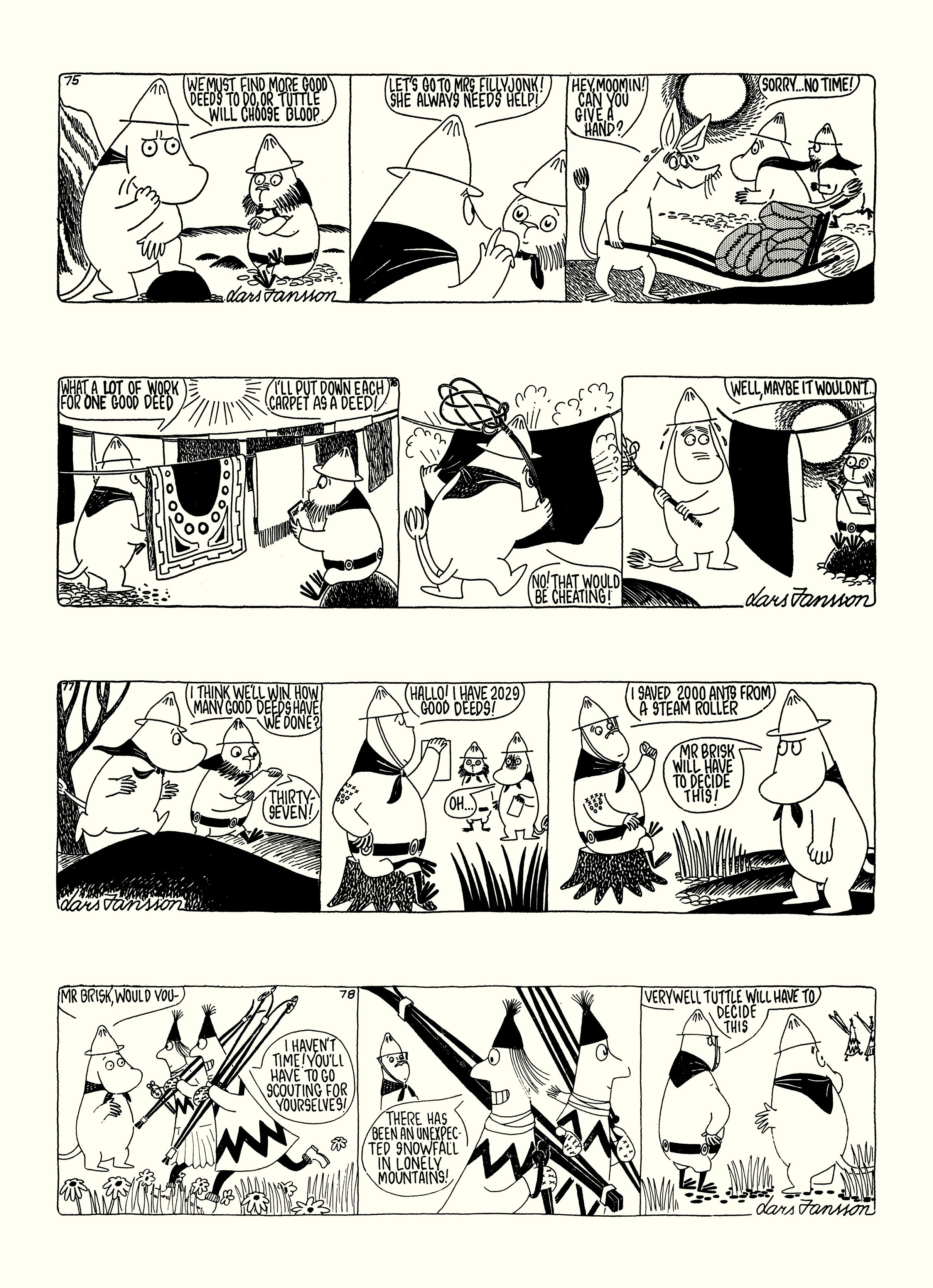 Read online Moomin: The Complete Lars Jansson Comic Strip comic -  Issue # TPB 7 - 46