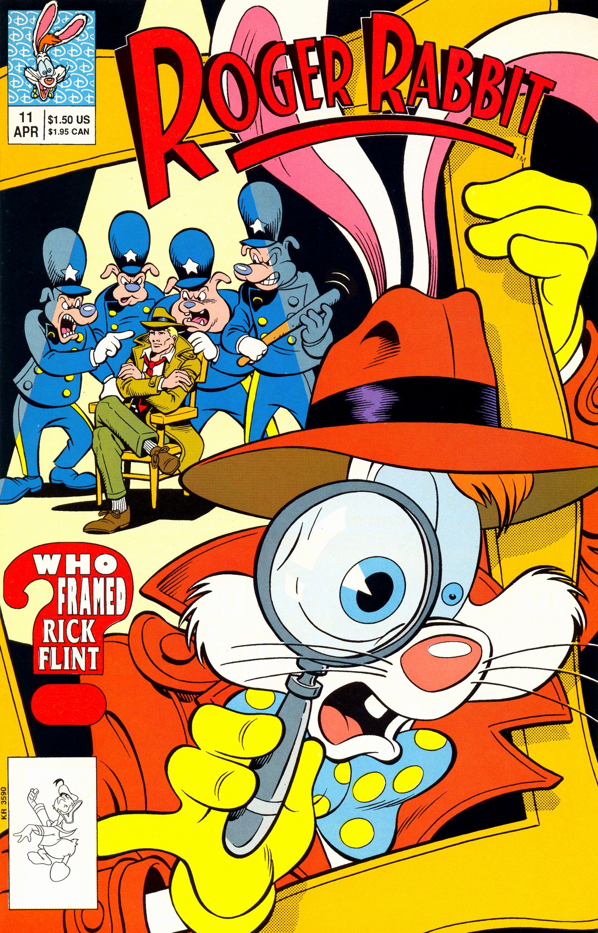 Read online Roger Rabbit comic -  Issue #11 - 1