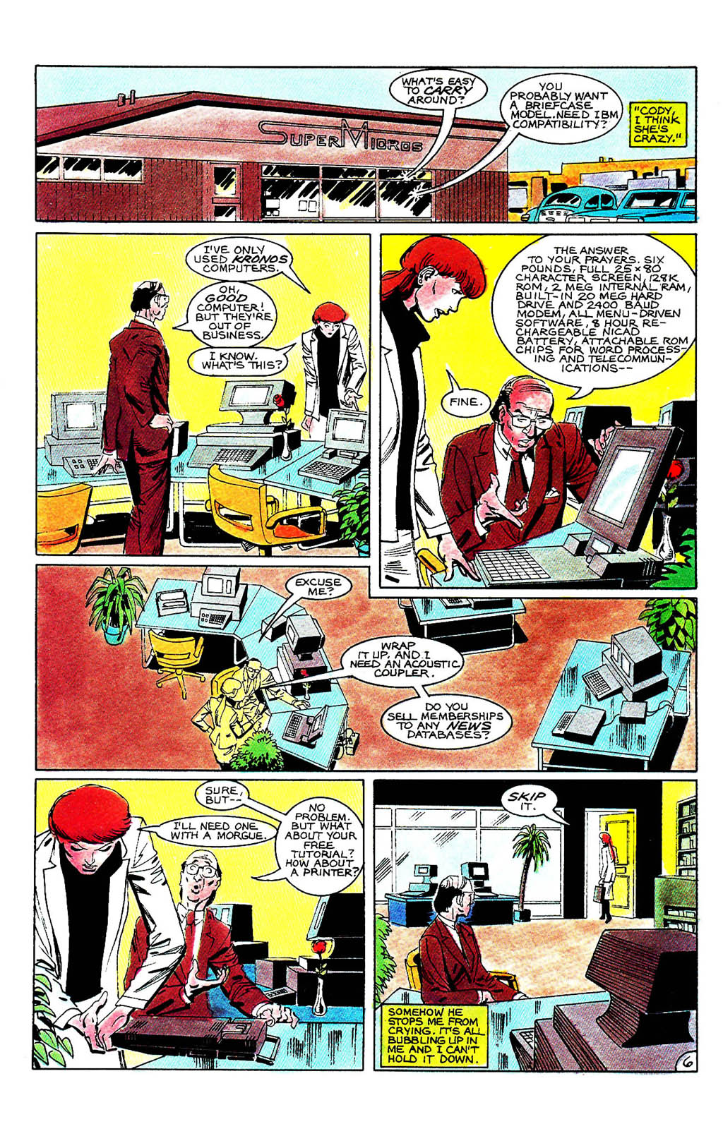 Read online Whisper (1986) comic -  Issue #9 - 8