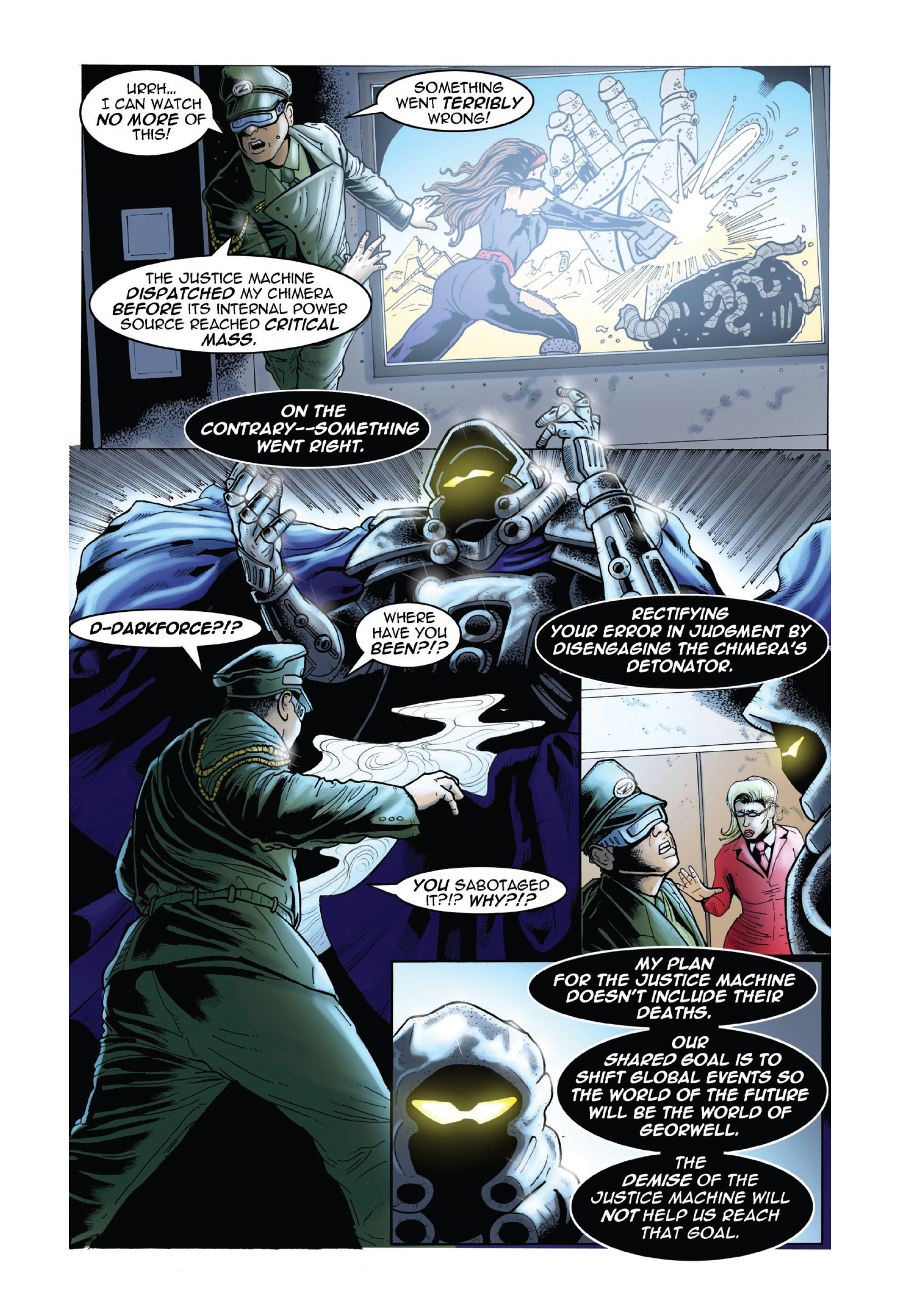 Read online The Justice Machine: Object of Power comic -  Issue # TPB - 14