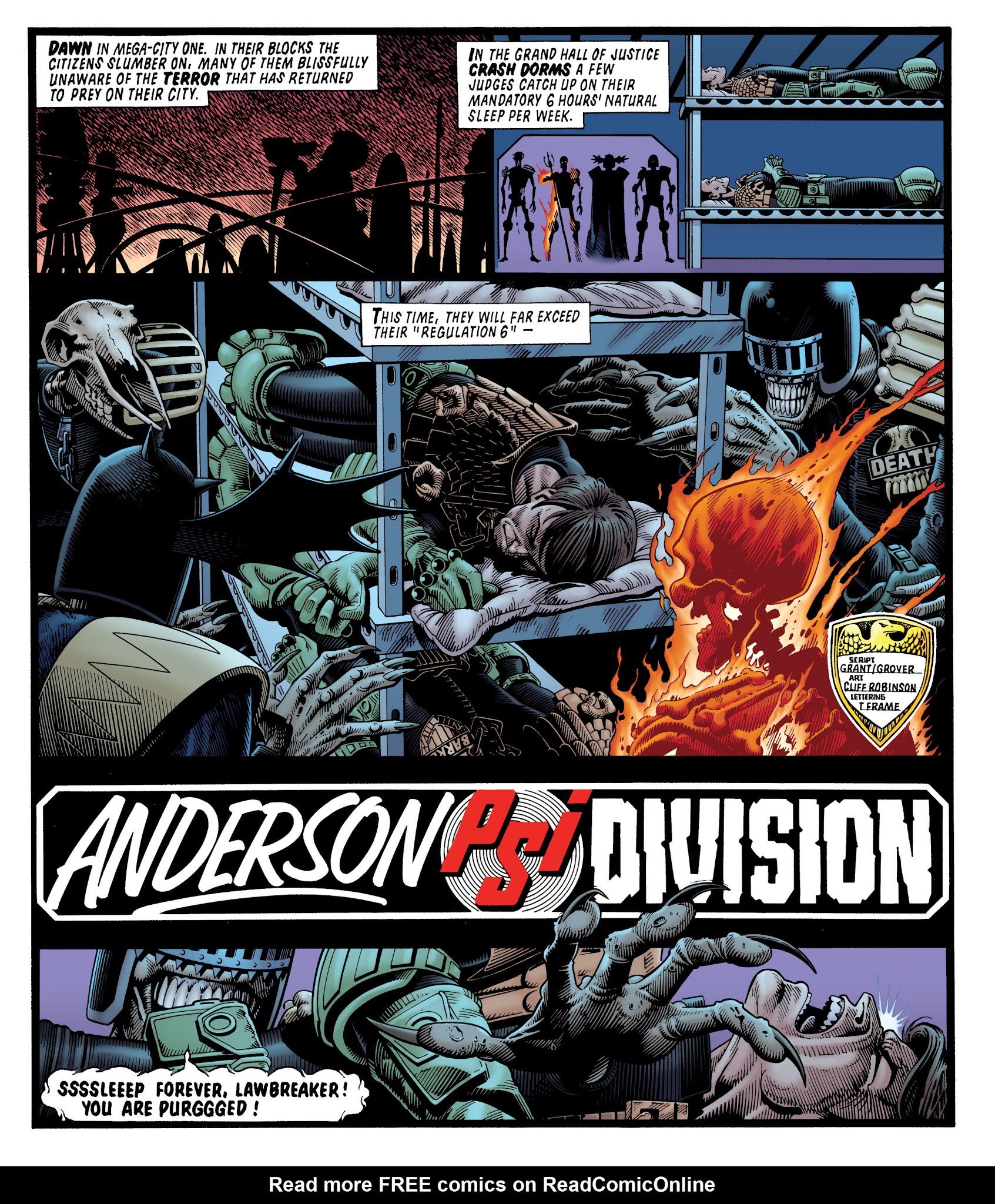 Read online Judge Dredd Classics: The Dark Judges comic -  Issue # TPB - 87