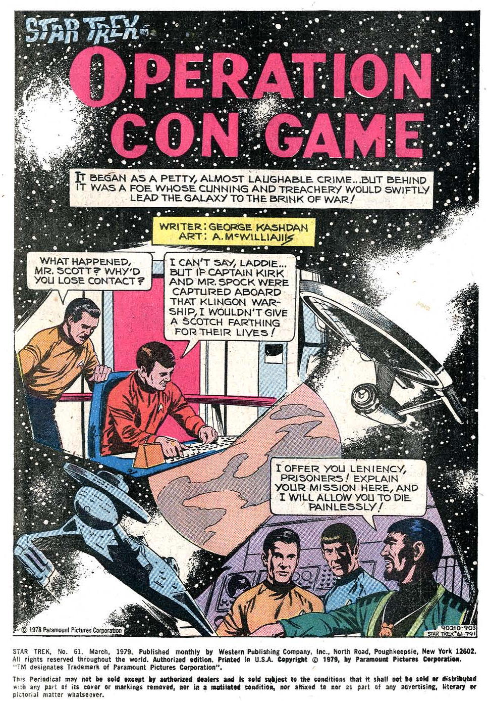 Read online Star Trek (1967) comic -  Issue #61 - 3