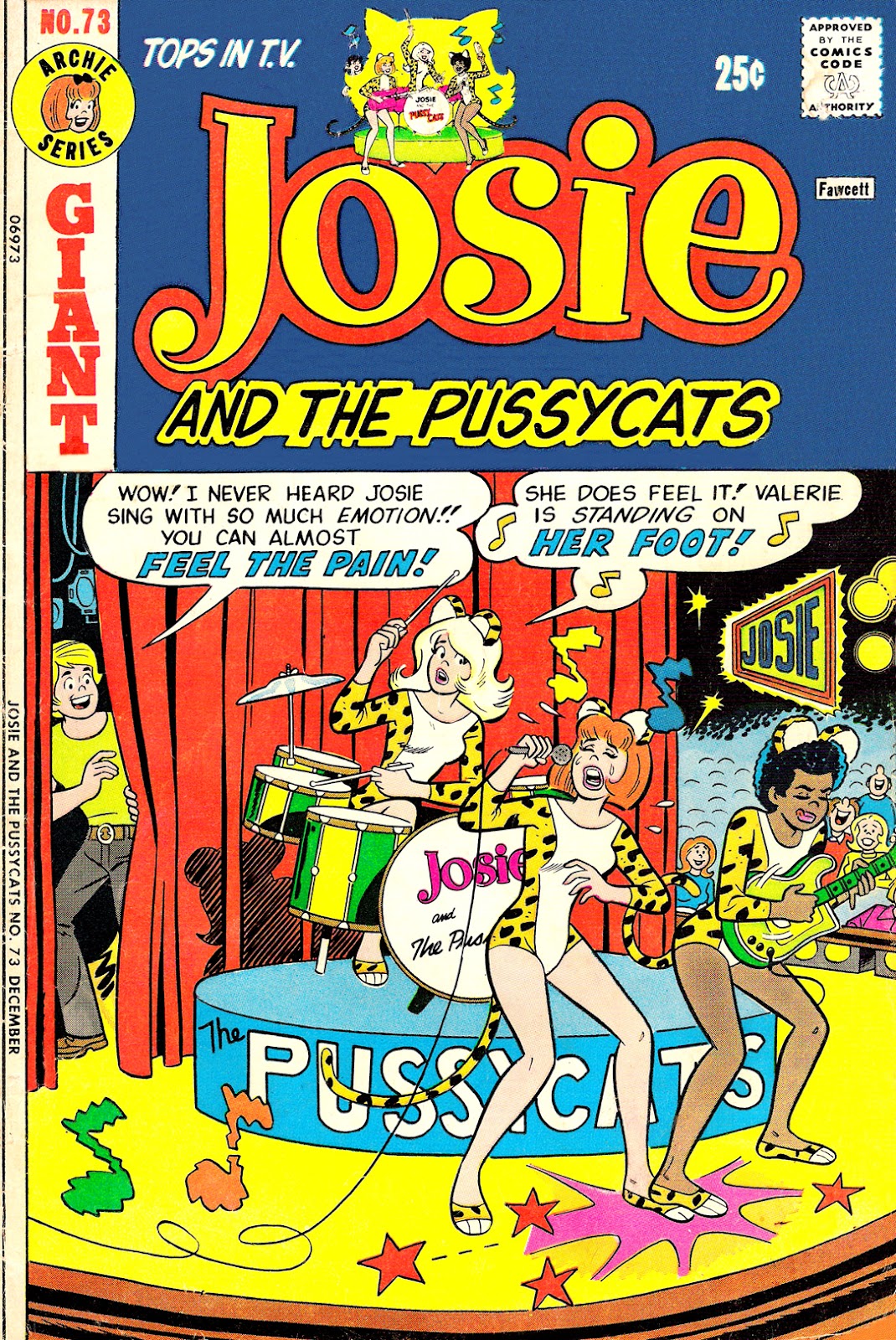 Josie and the Pussycats (1969) issue 73 - Page 1