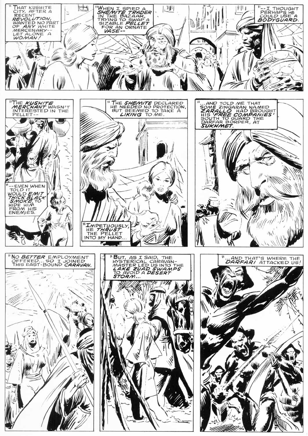 The Savage Sword Of Conan issue 225 - Page 16