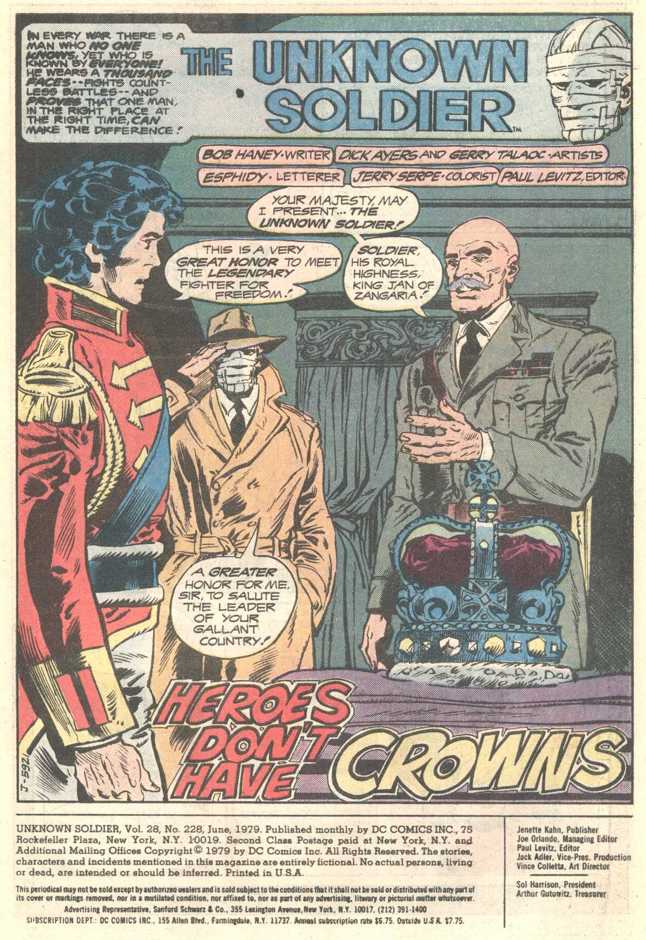 Read online Unknown Soldier (1977) comic -  Issue #228 - 3