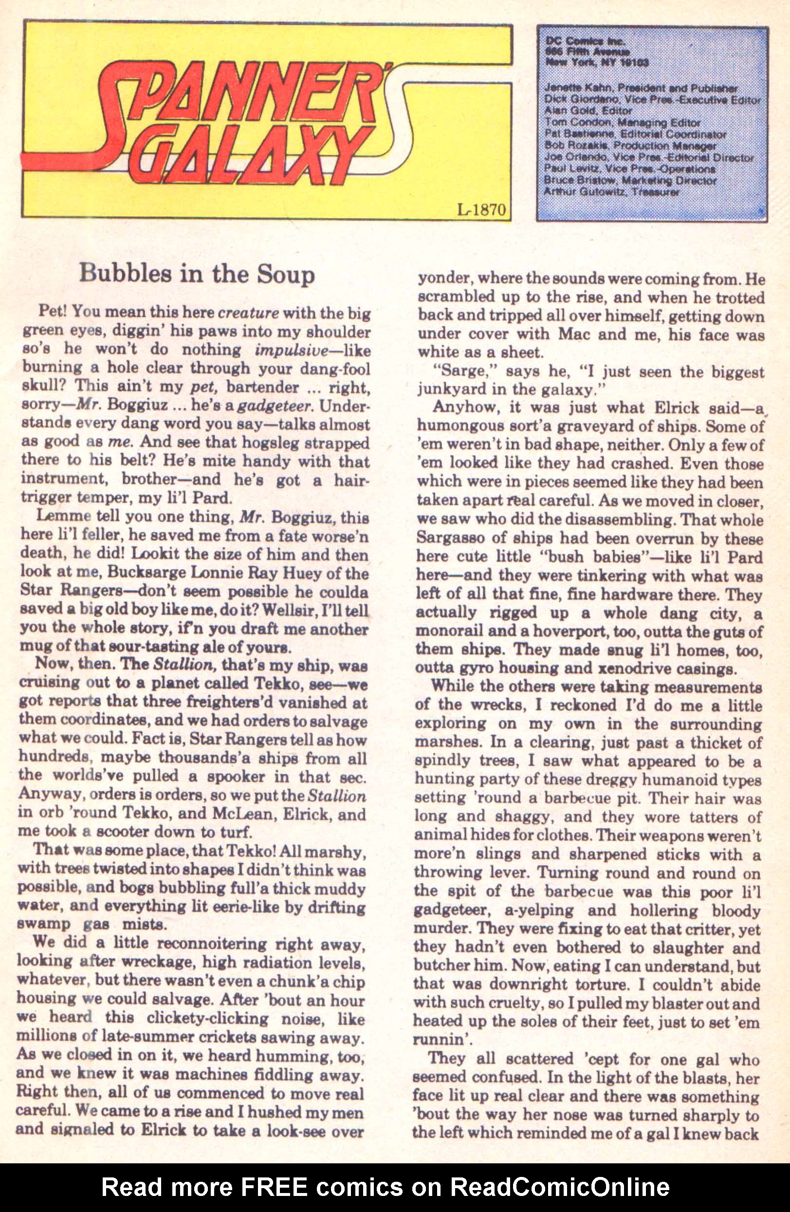 Read online Spanner's Galaxy comic -  Issue #4 - 25