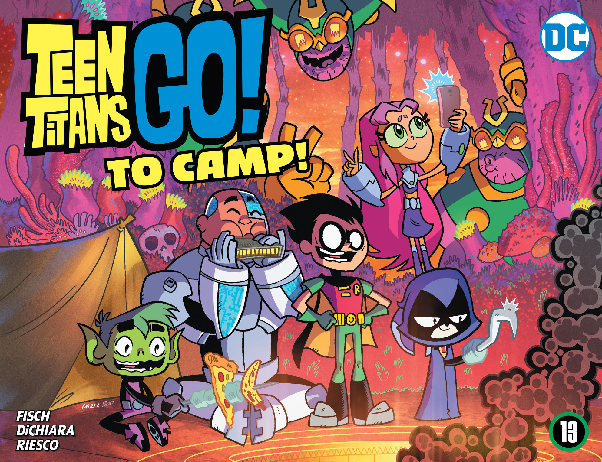 Read online Teen Titans Go! To Camp comic -  Issue #13 - 1