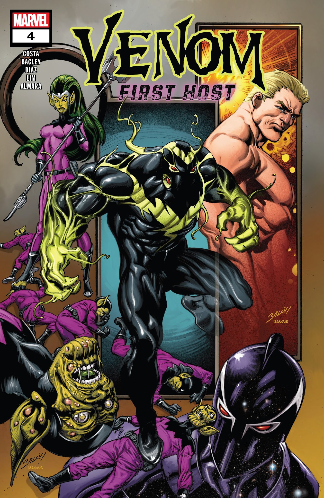 Read online Venom: First Host comic -  Issue #4 - 1