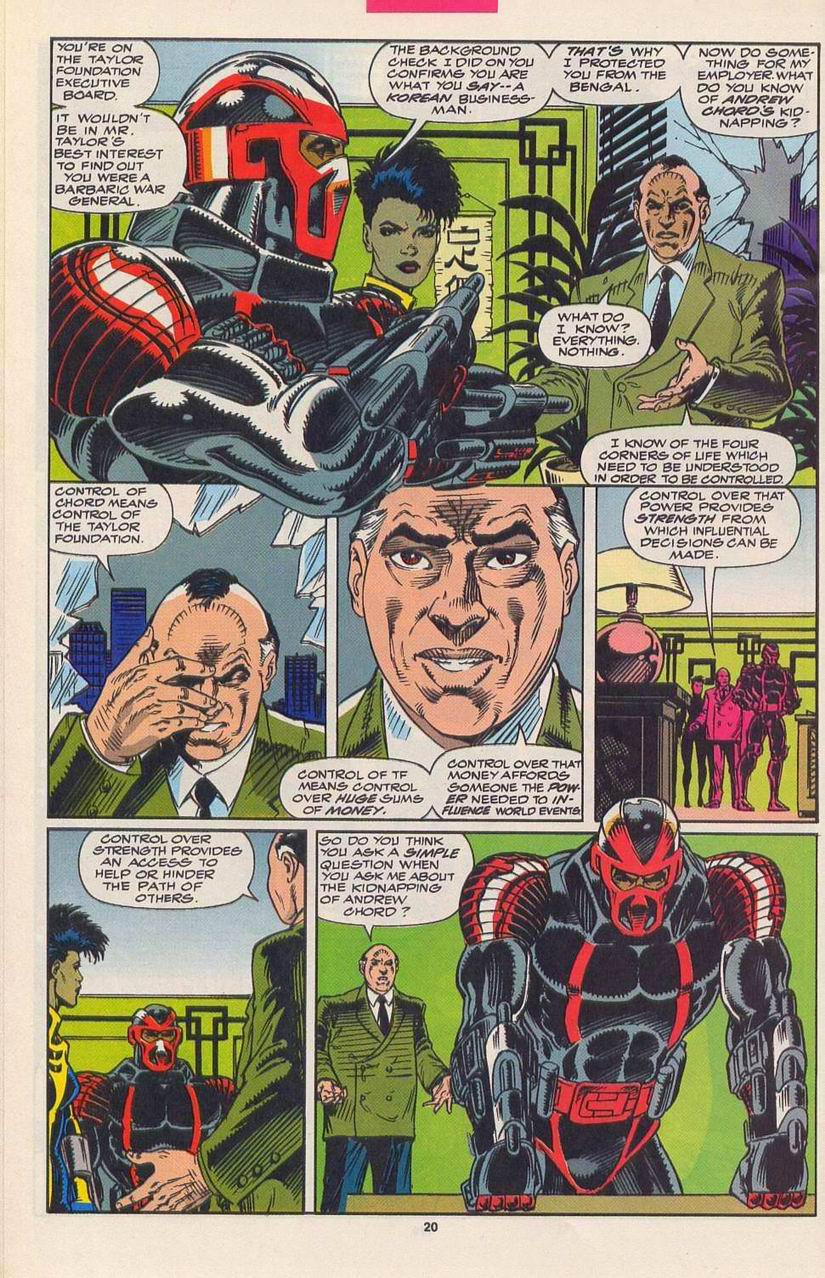 Read online Night Thrasher: Four Control comic -  Issue #1 - 16