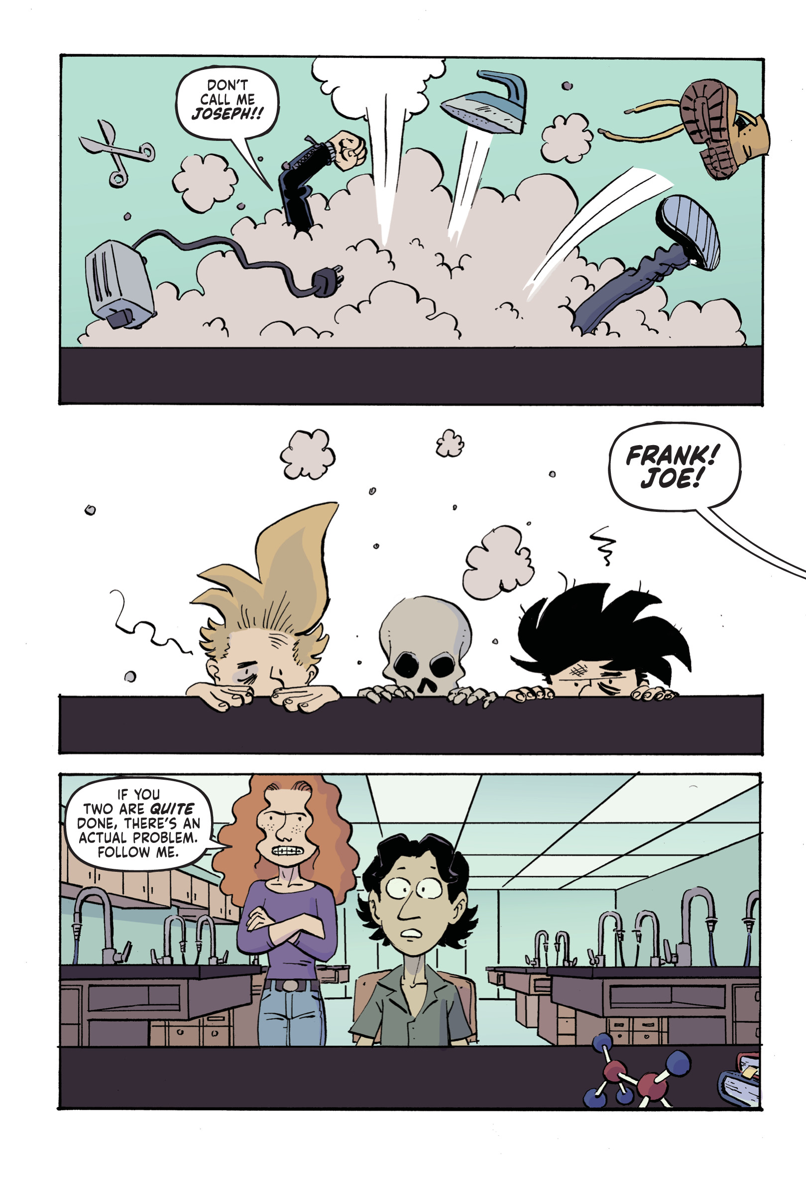 Read online Nancy Drew & the Hardy Boys: The Mystery of the Missing Adults! comic -  Issue # TPB - 15