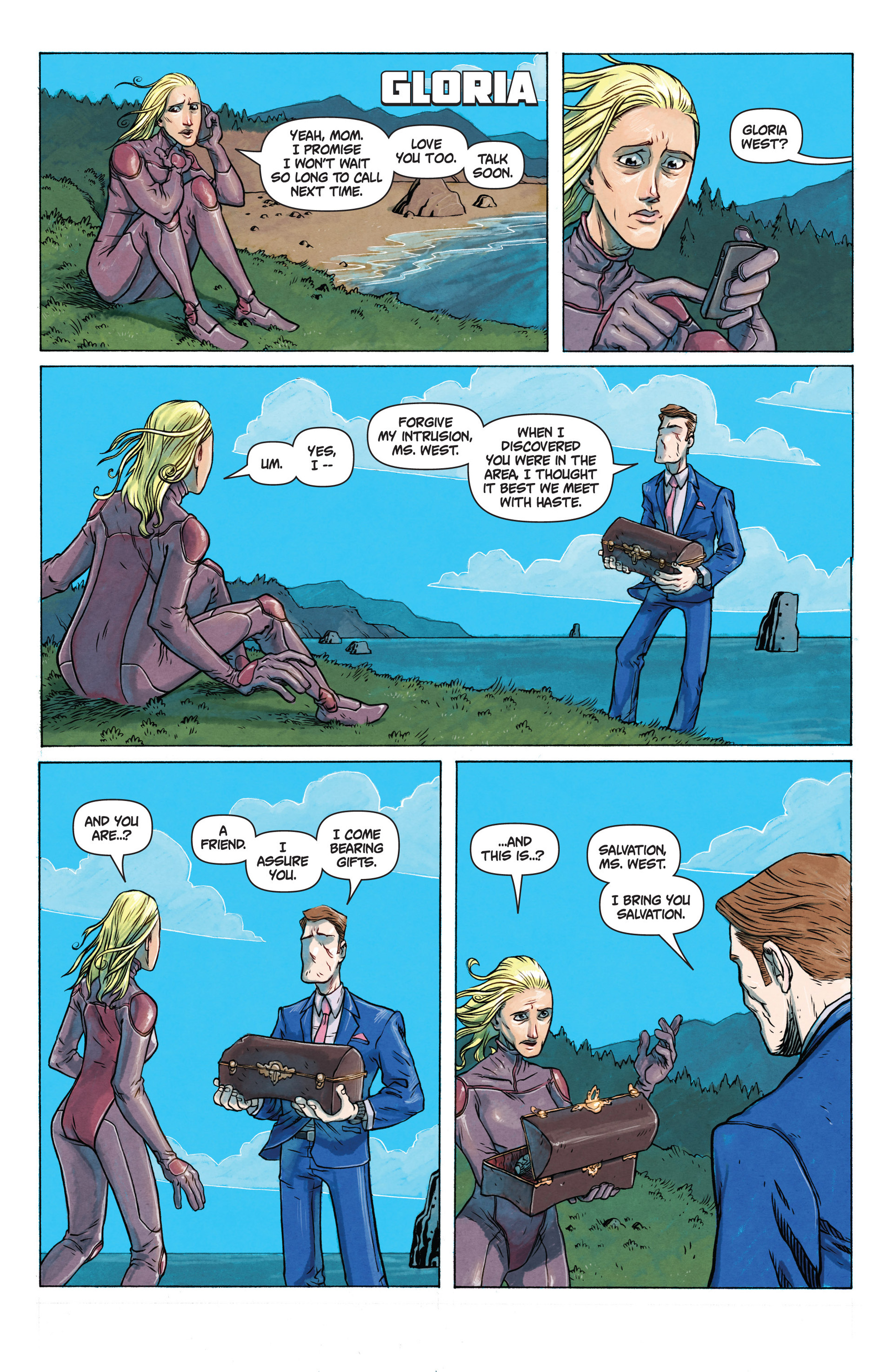 Read online Glory comic -  Issue #32 - 14