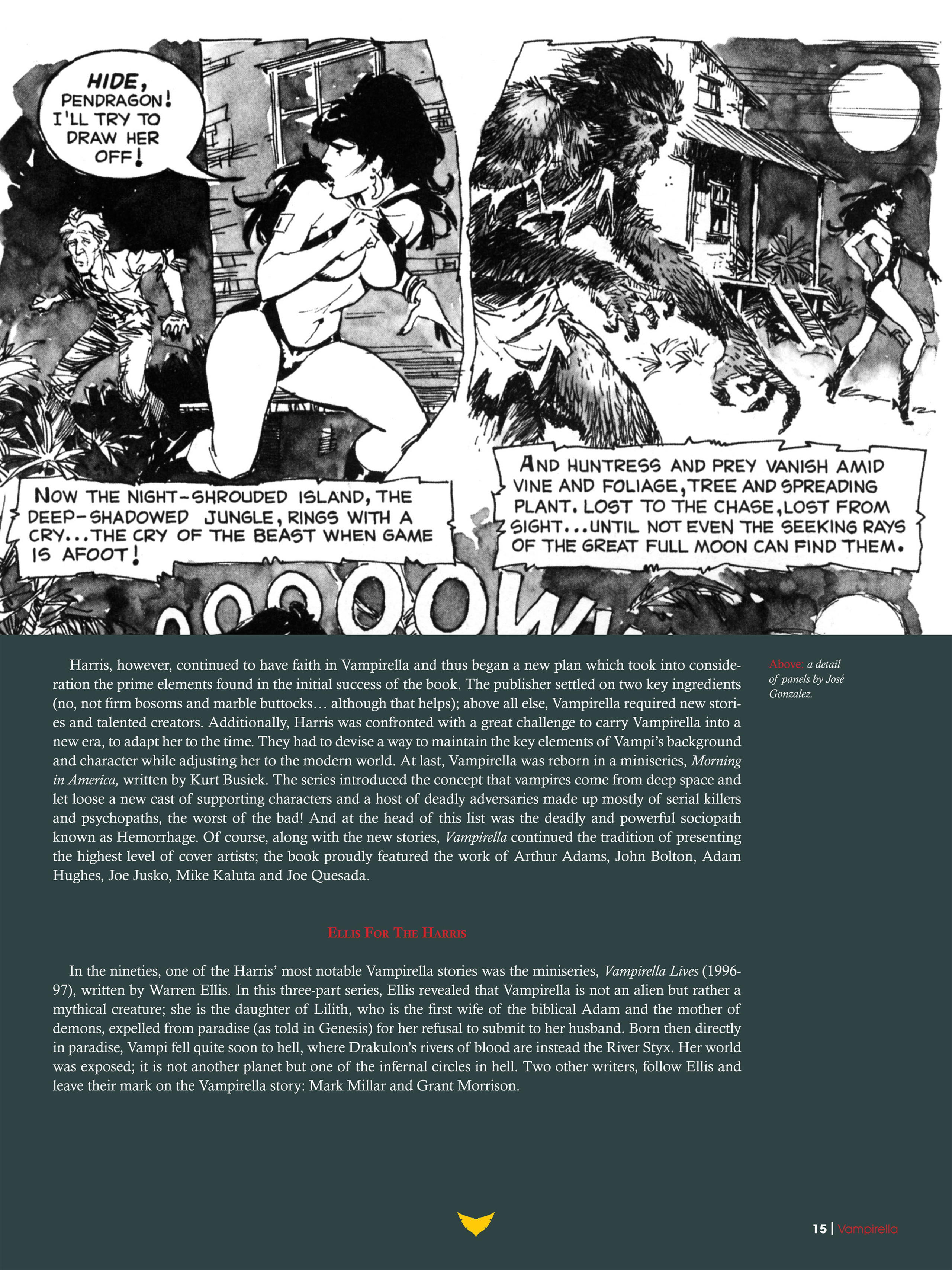 Read online The Art of Vampirella comic -  Issue # TPB (Part 1) - 16