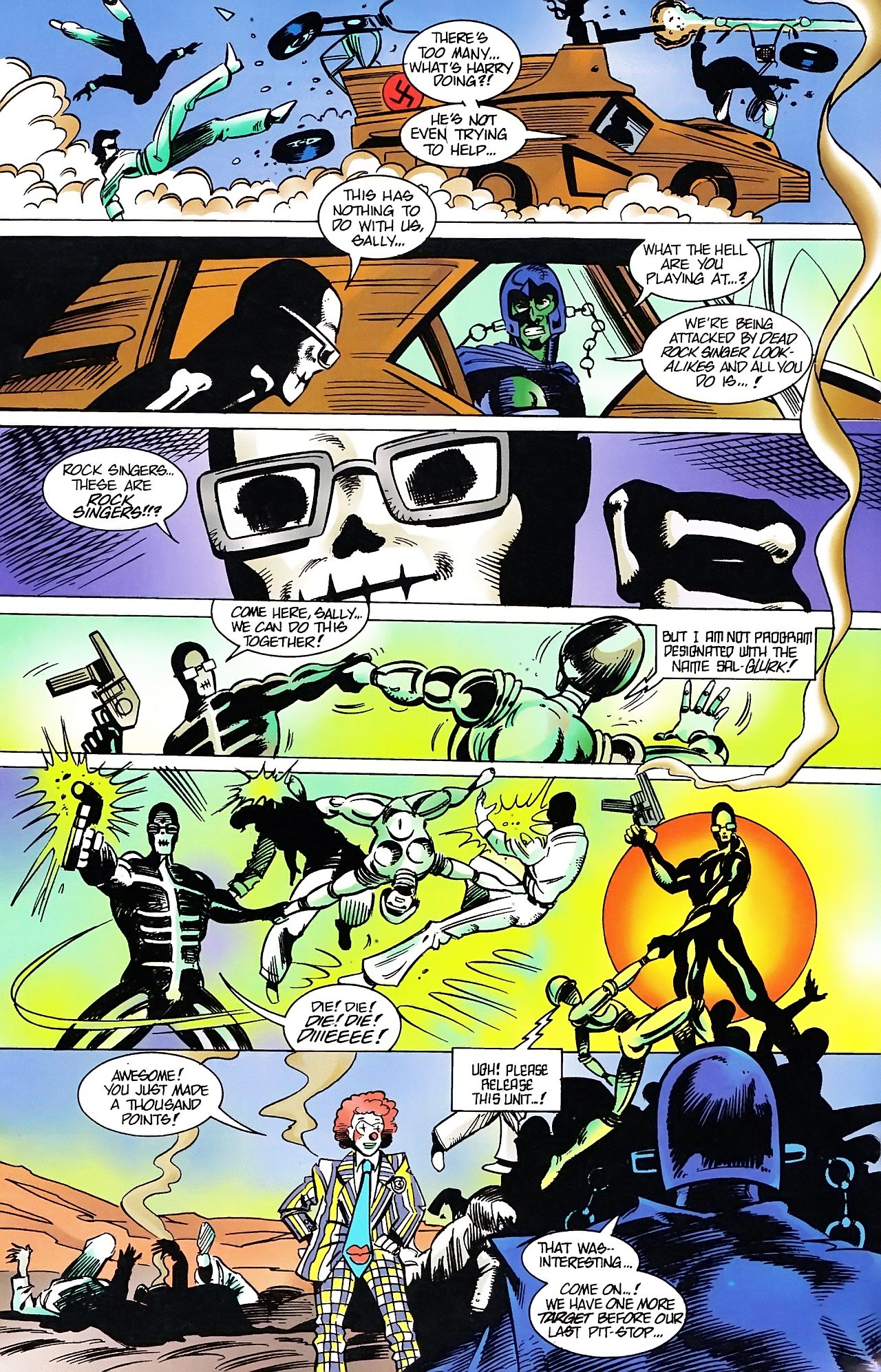 Read online Death Race 2020 comic -  Issue #8 - 16