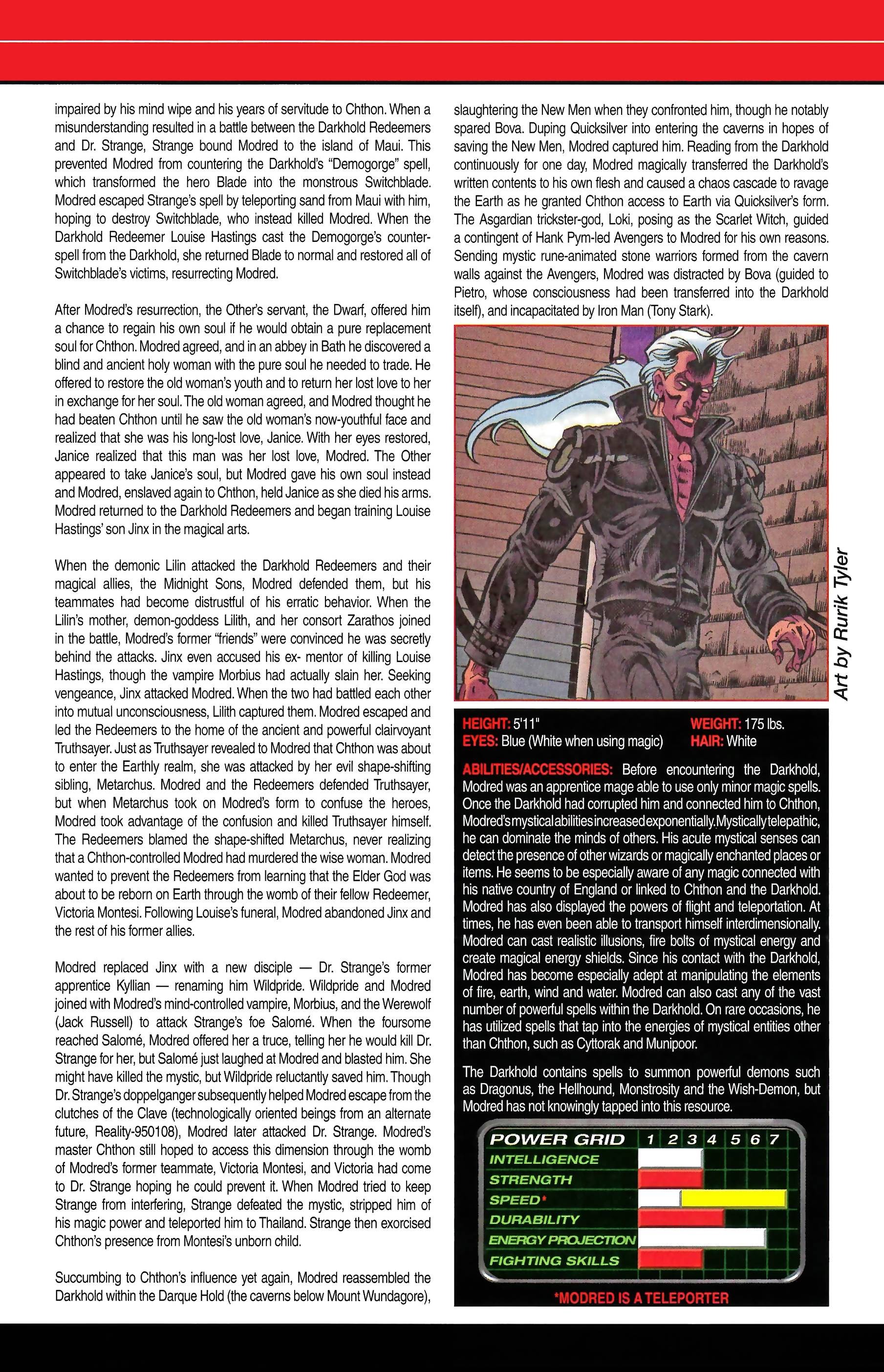 Read online Official Handbook of the Marvel Universe A to Z comic -  Issue # TPB 7 (Part 2) - 82