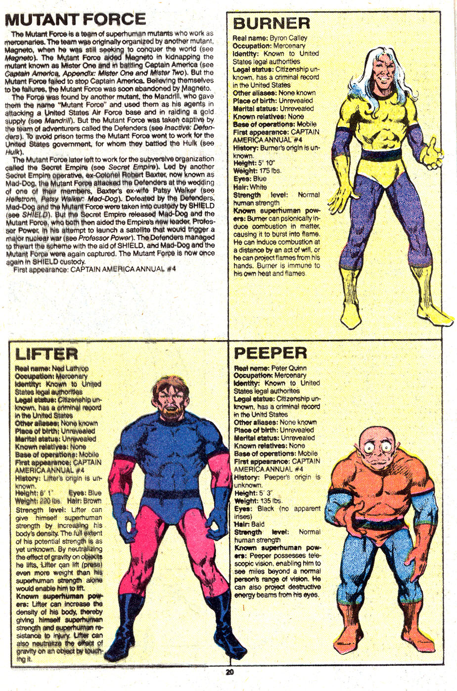 Read online The Official Handbook of the Marvel Universe Deluxe Edition comic -  Issue #9 - 22