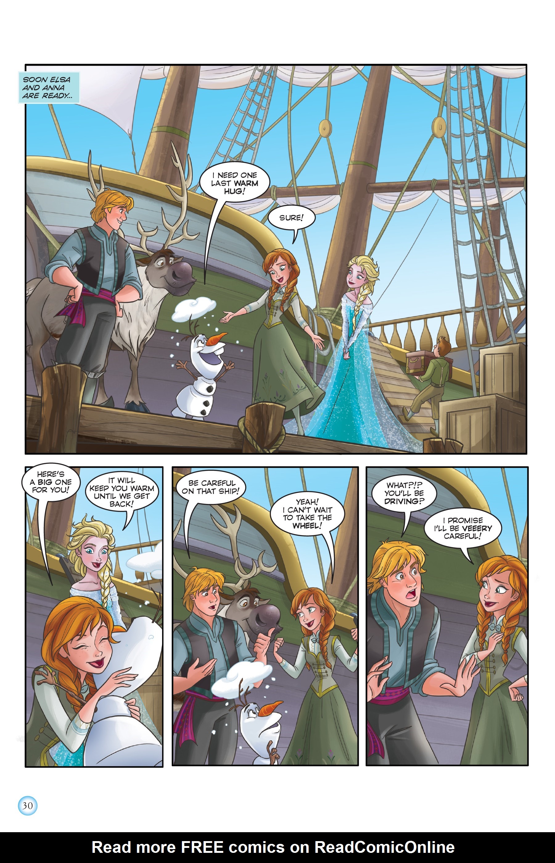 Read online Frozen Adventures: Flurries of Fun comic -  Issue # TPB (Part 1) - 30