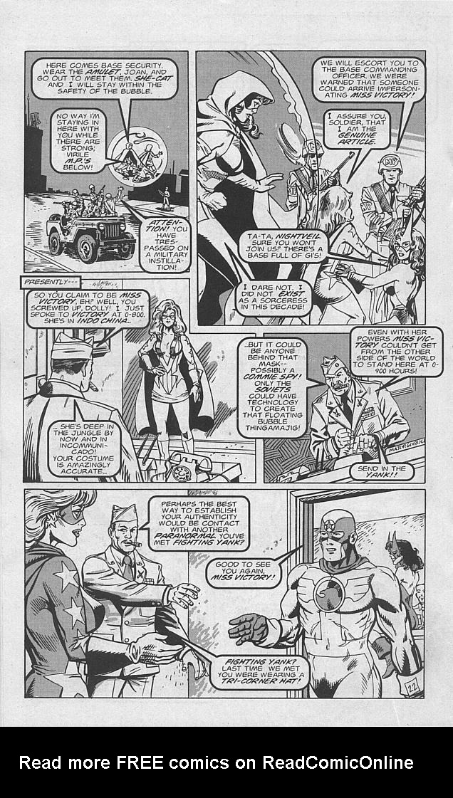 Read online Femforce comic -  Issue #101 - 25