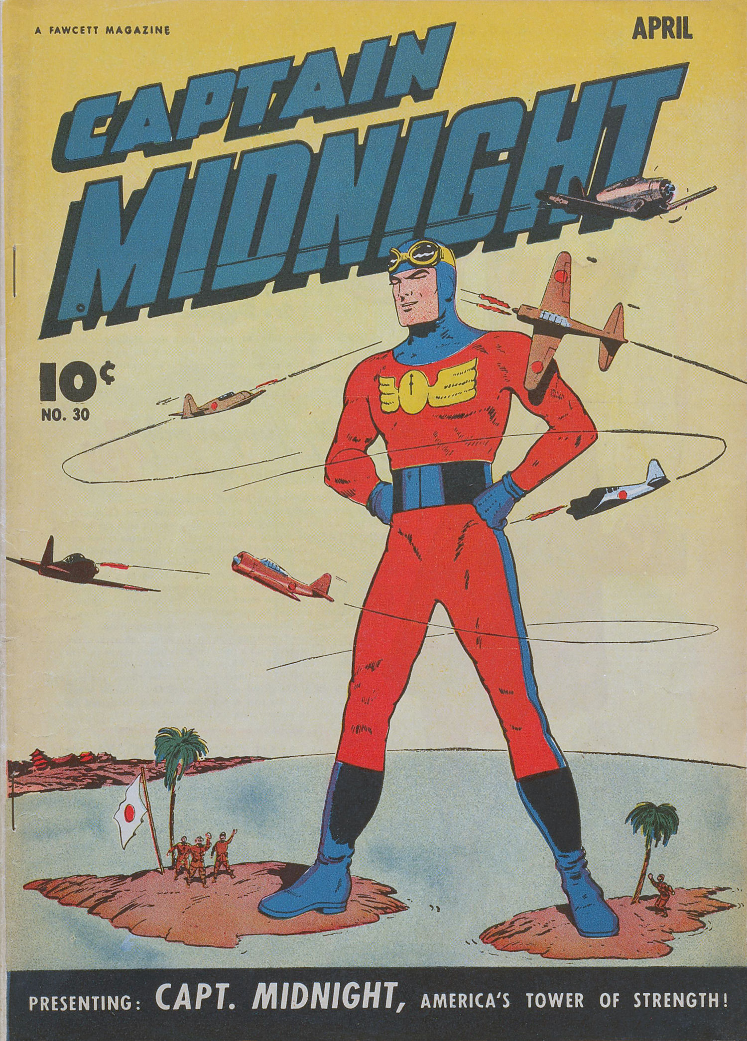 Read online Captain Midnight (1942) comic -  Issue #30 - 1