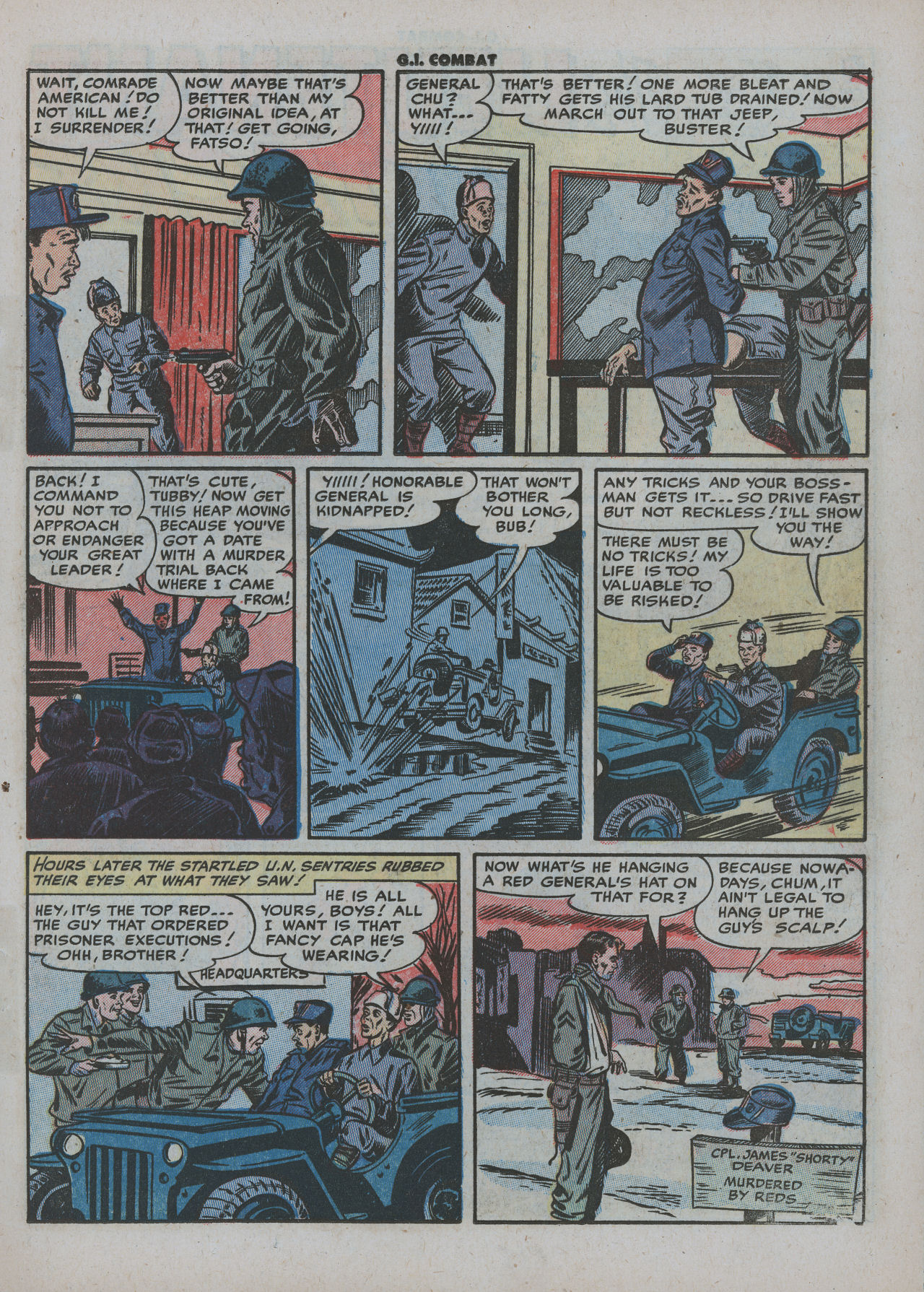 Read online G.I. Combat (1952) comic -  Issue #4 - 17