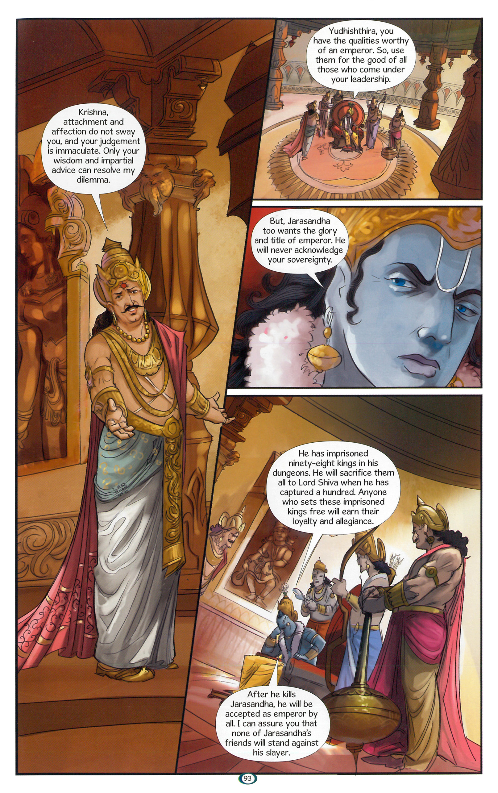 Read online Krishna: Defender of Dharma comic -  Issue # TPB (Part 1) - 95