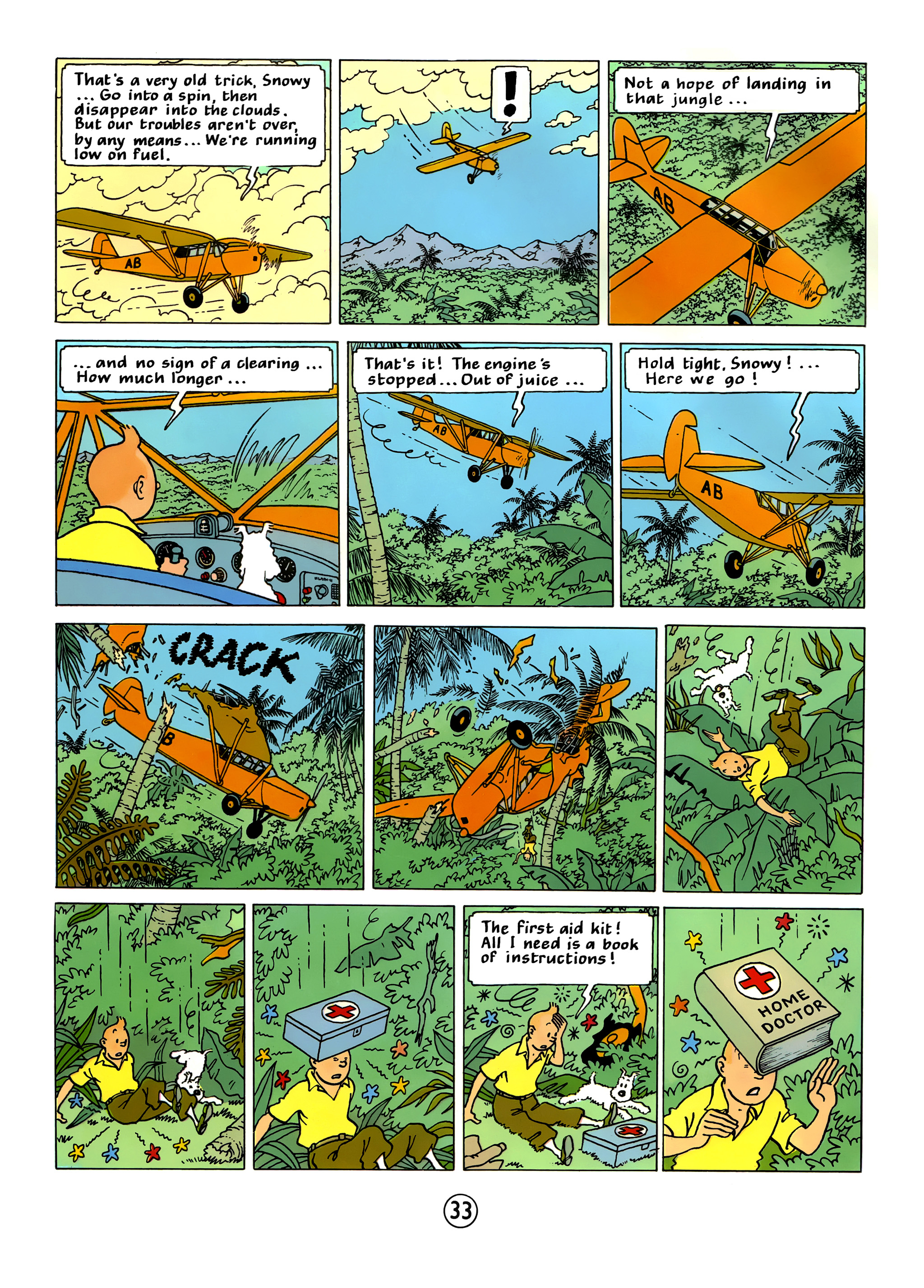 Read online The Adventures of Tintin comic -  Issue #4 - 36