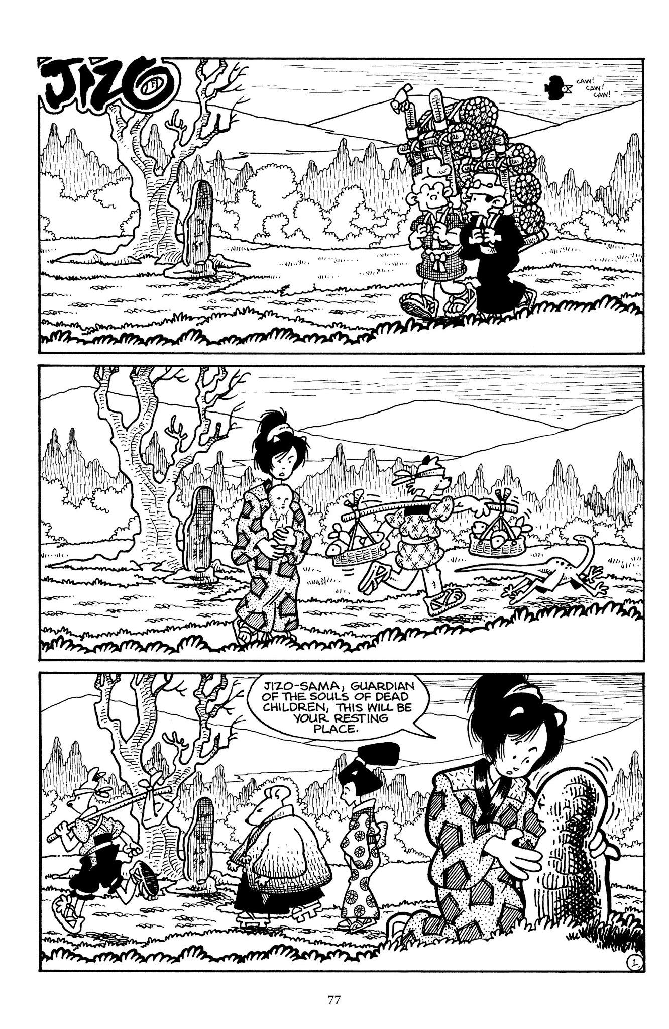 Read online The Usagi Yojimbo Saga comic -  Issue # TPB 1 - 74