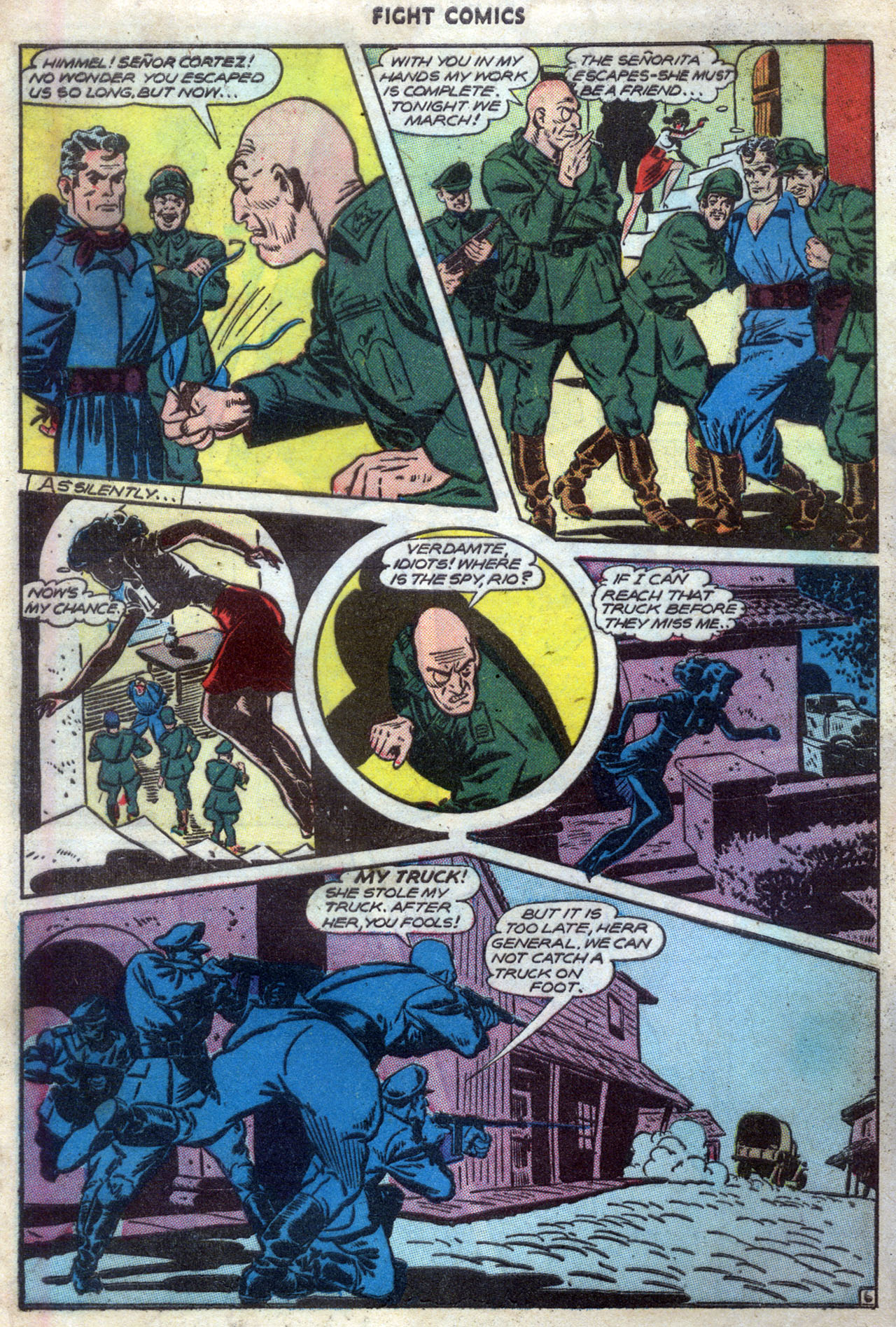 Read online Fight Comics comic -  Issue #45 - 8