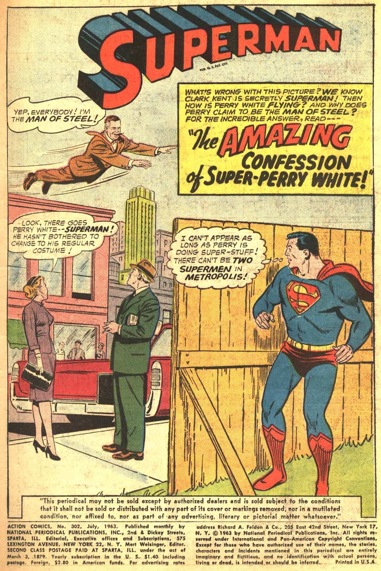 Read online Action Comics (1938) comic -  Issue #302 - 2