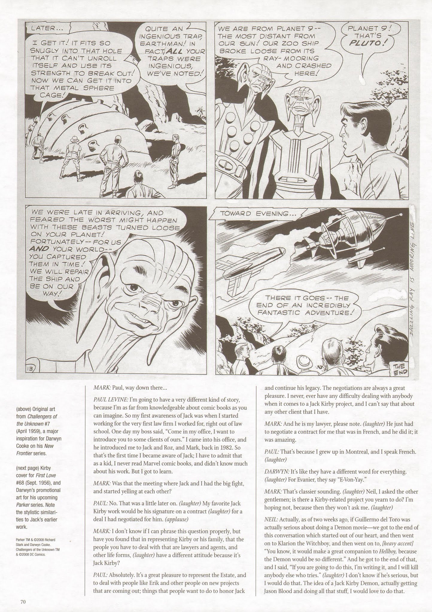 Read online The Jack Kirby Collector comic -  Issue #51 - 69