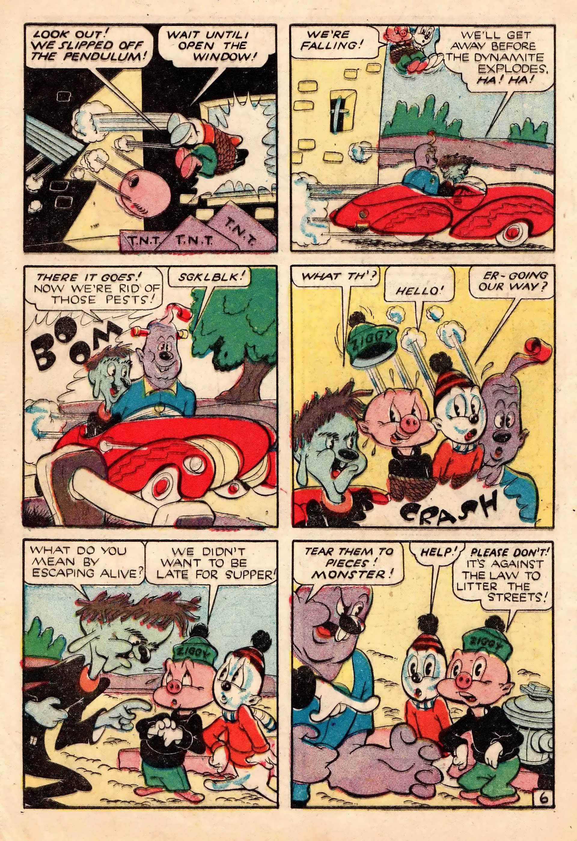 Read online Ziggy Pig-Silly Seal Comics (1944) comic -  Issue #2 - 8