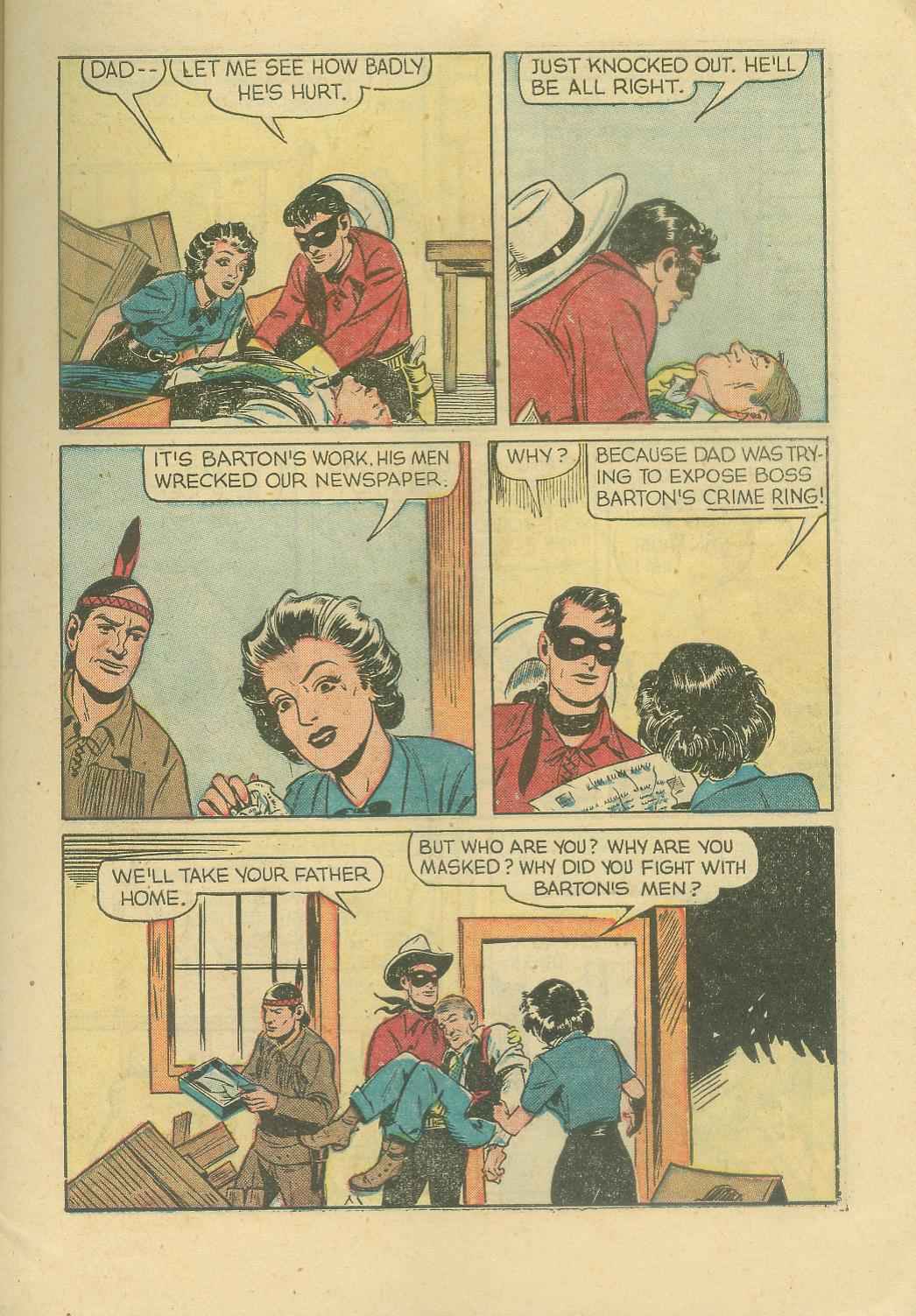 Read online The Lone Ranger (1948) comic -  Issue #19 - 7