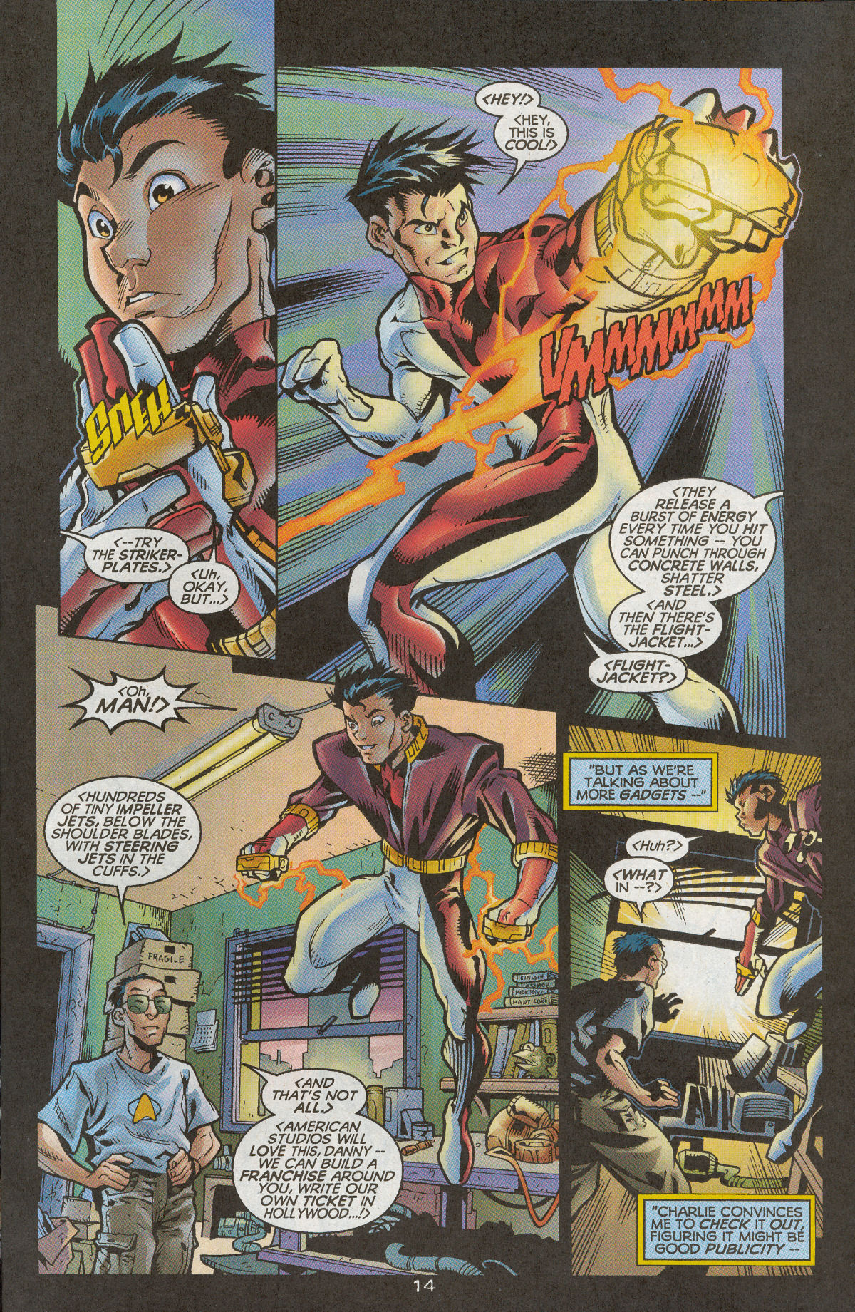 Read online The Power Company: Striker Z comic -  Issue # Full - 28