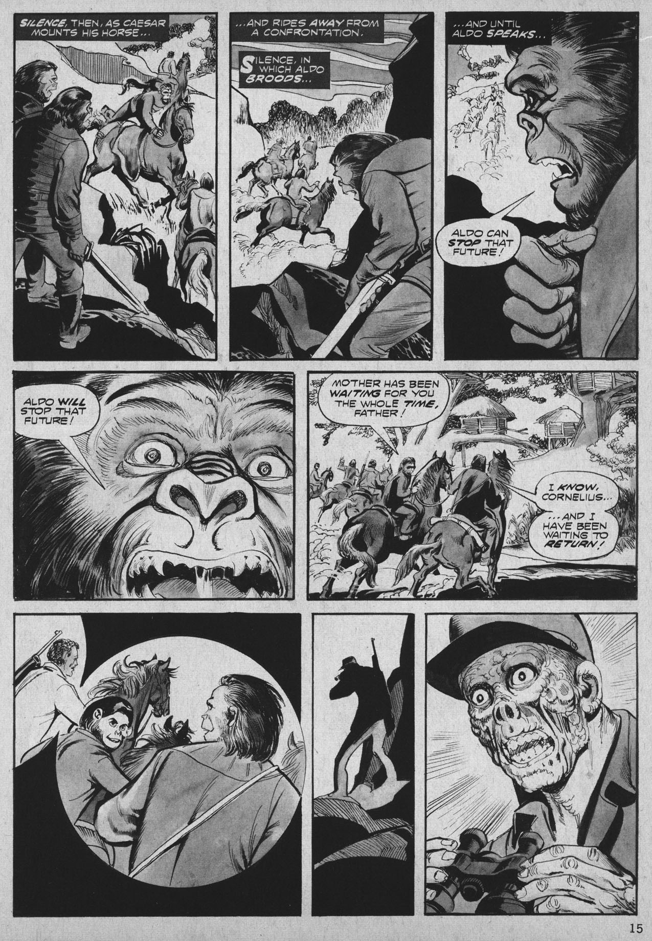 Read online Planet of the Apes comic -  Issue #25 - 15