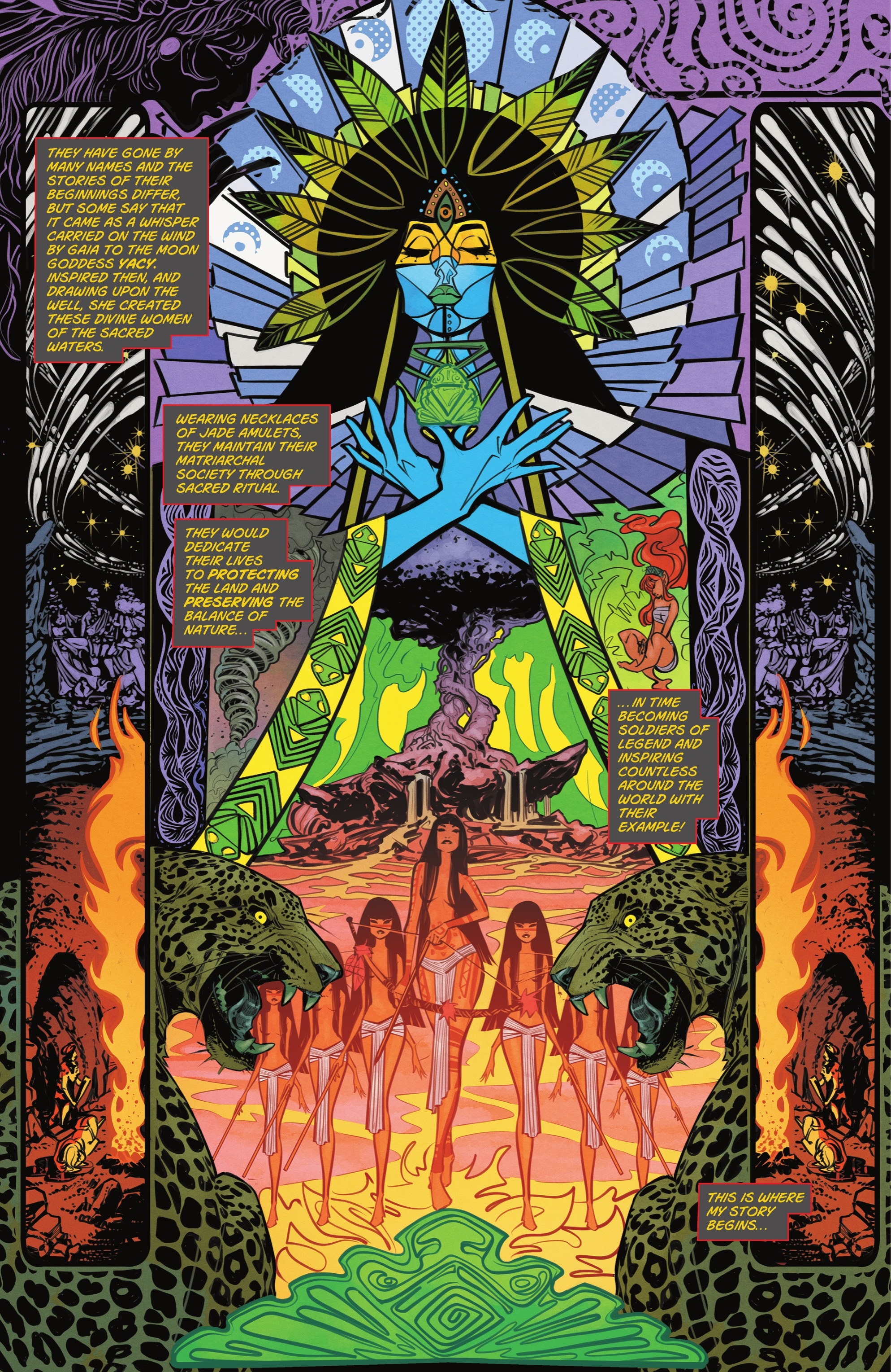 Read online Trial of the Amazons: Wonder Girl comic -  Issue #1 - 5