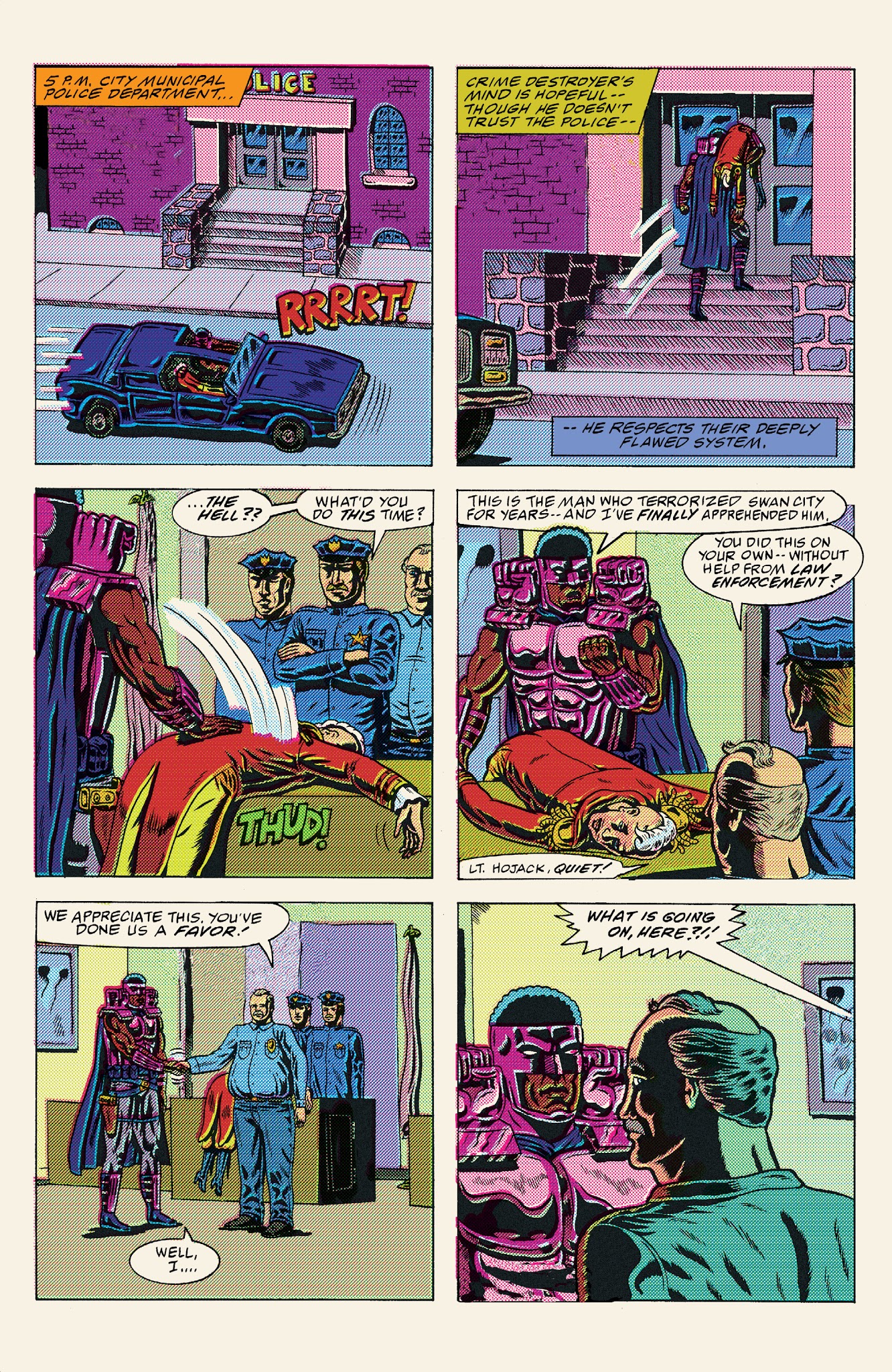 Read online All Time Comics: Crime Destroyer comic -  Issue #2 - 9