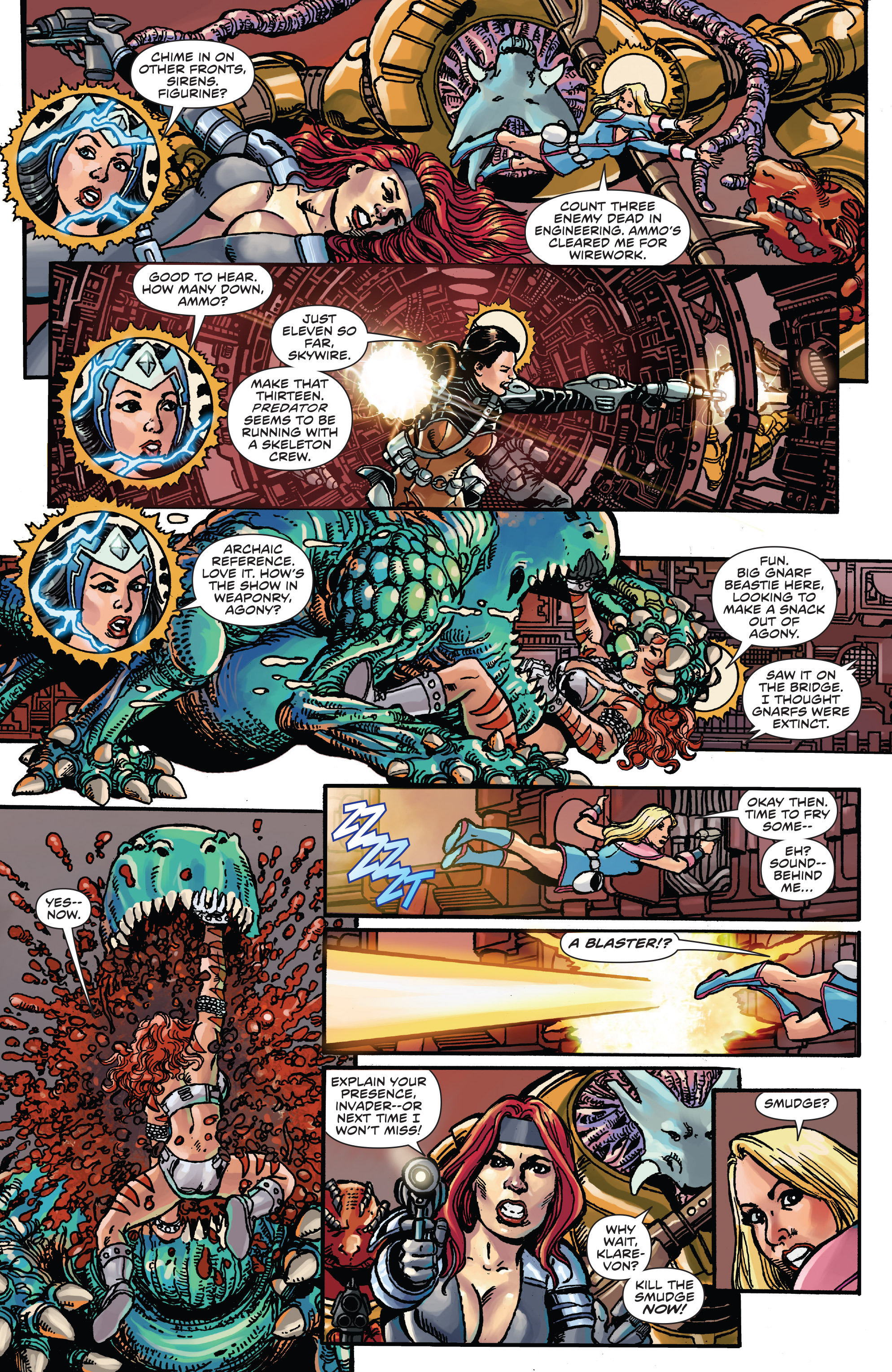 Read online George Pérez's Sirens comic -  Issue #2 - 20