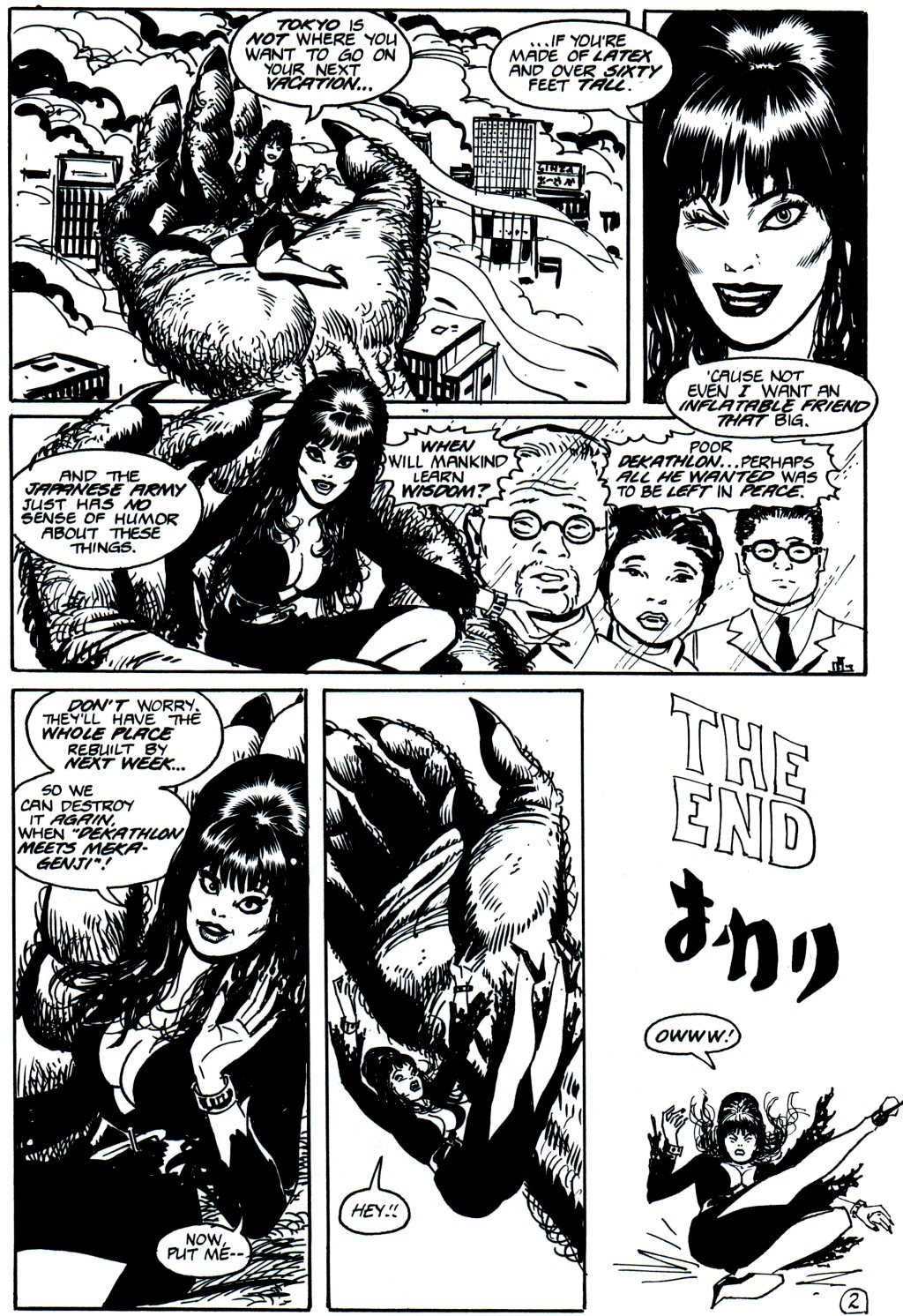 Read online Elvira, Mistress of the Dark comic -  Issue #1 - 24