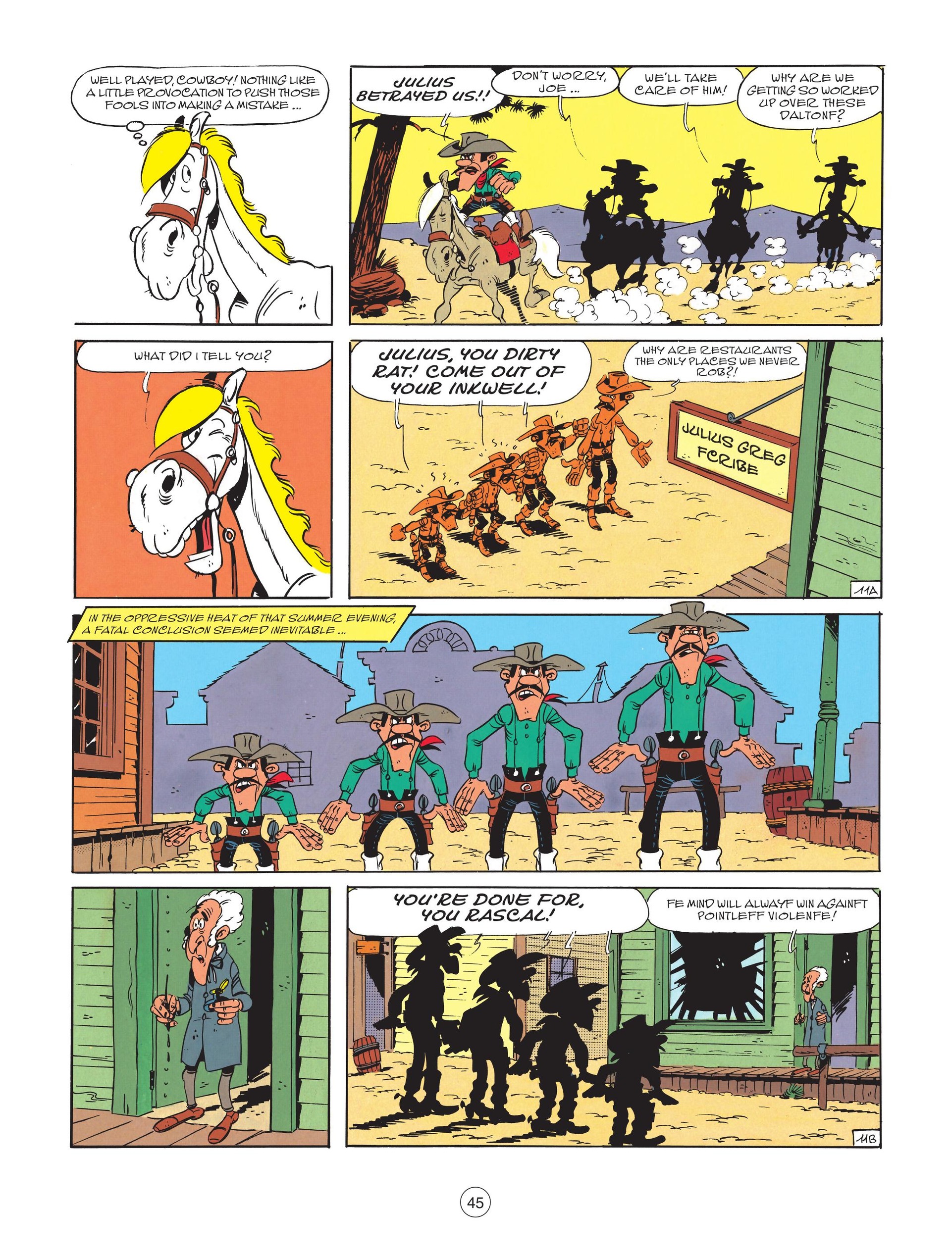 Read online A Lucky Luke Adventure comic -  Issue #80 - 47