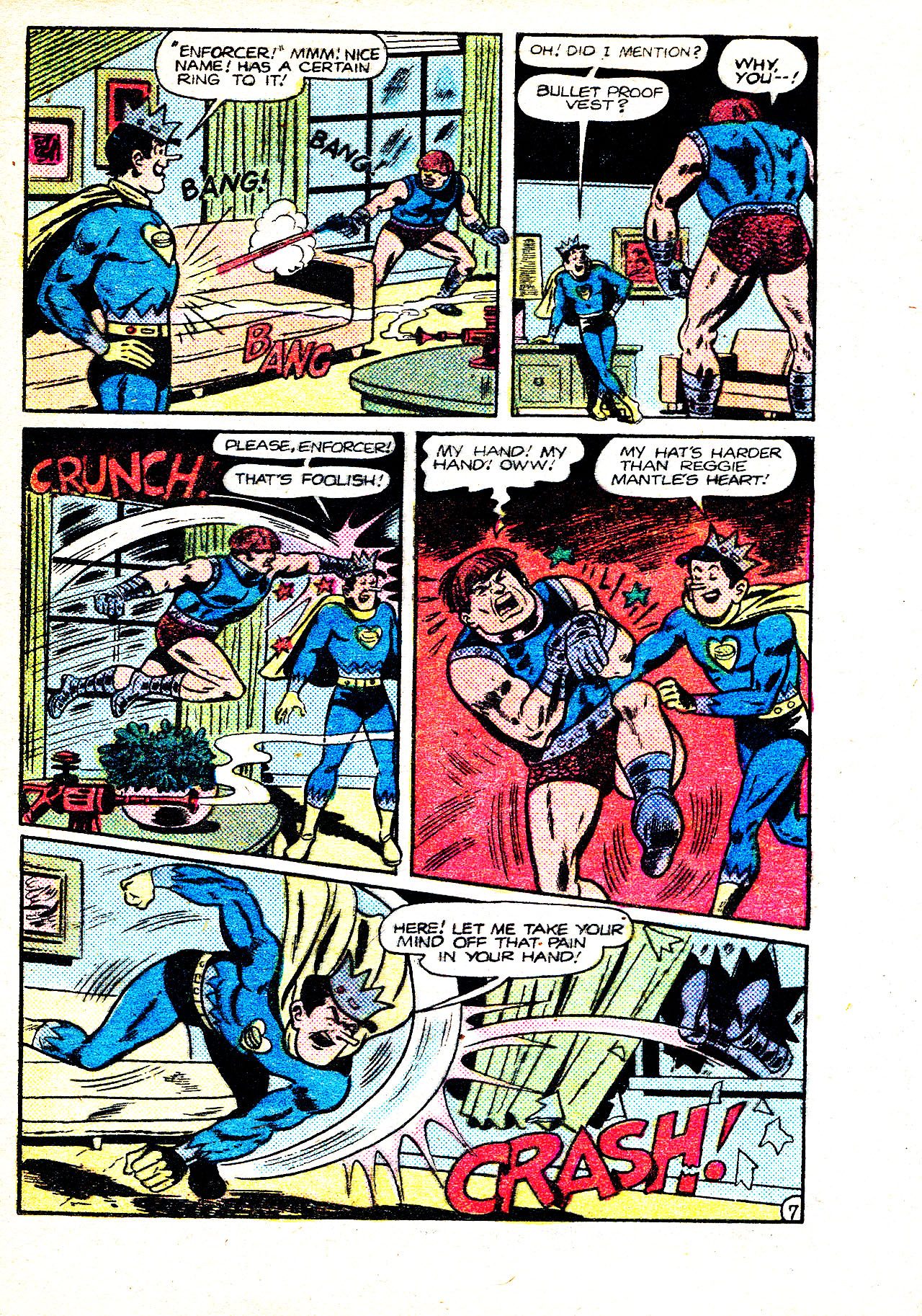 Read online Captain Hero Comics Digest Magazine comic -  Issue # TPB - 117