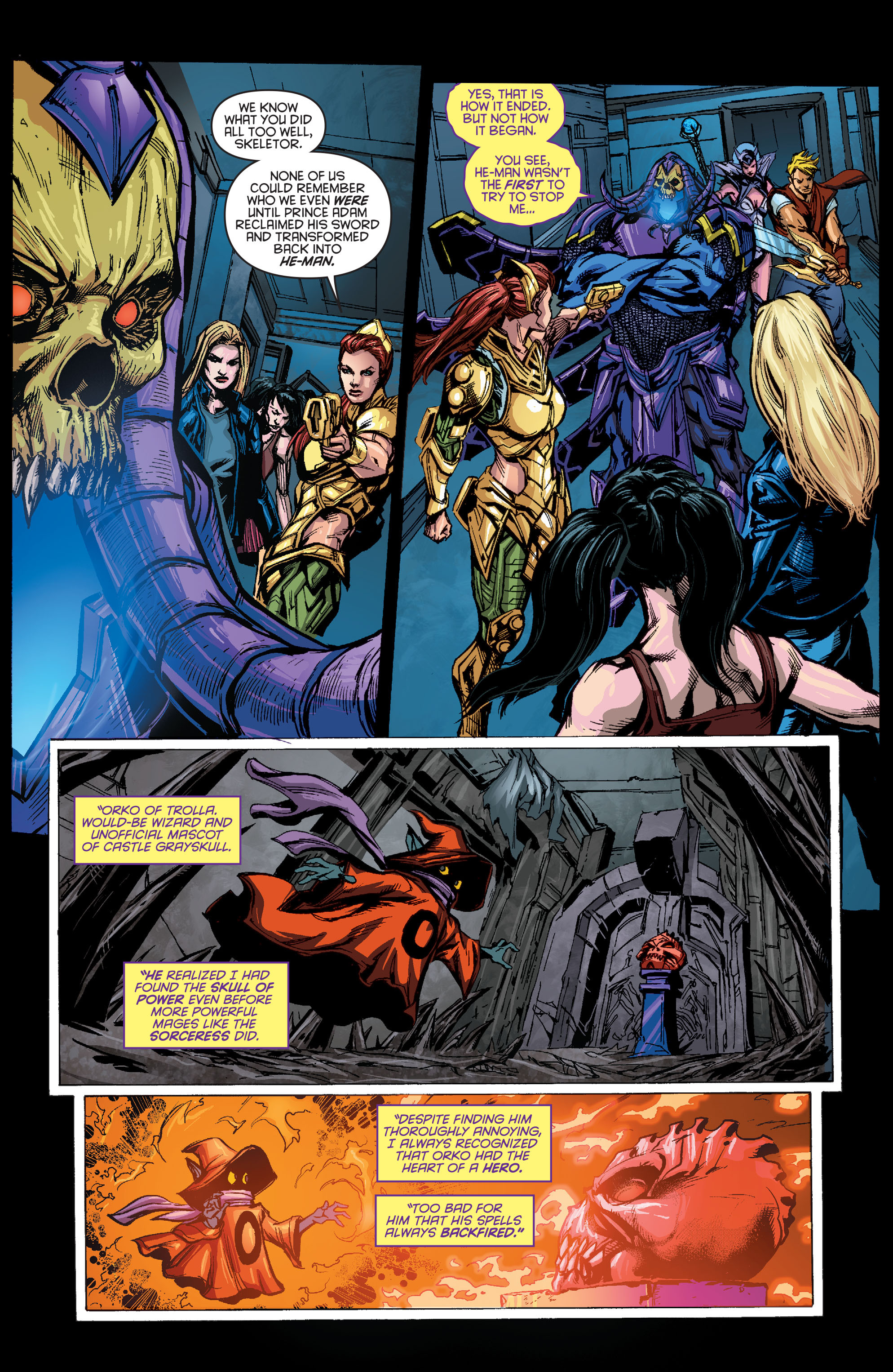 Read online DC Universe vs. The Masters of the Universe comic -  Issue #5 - 12