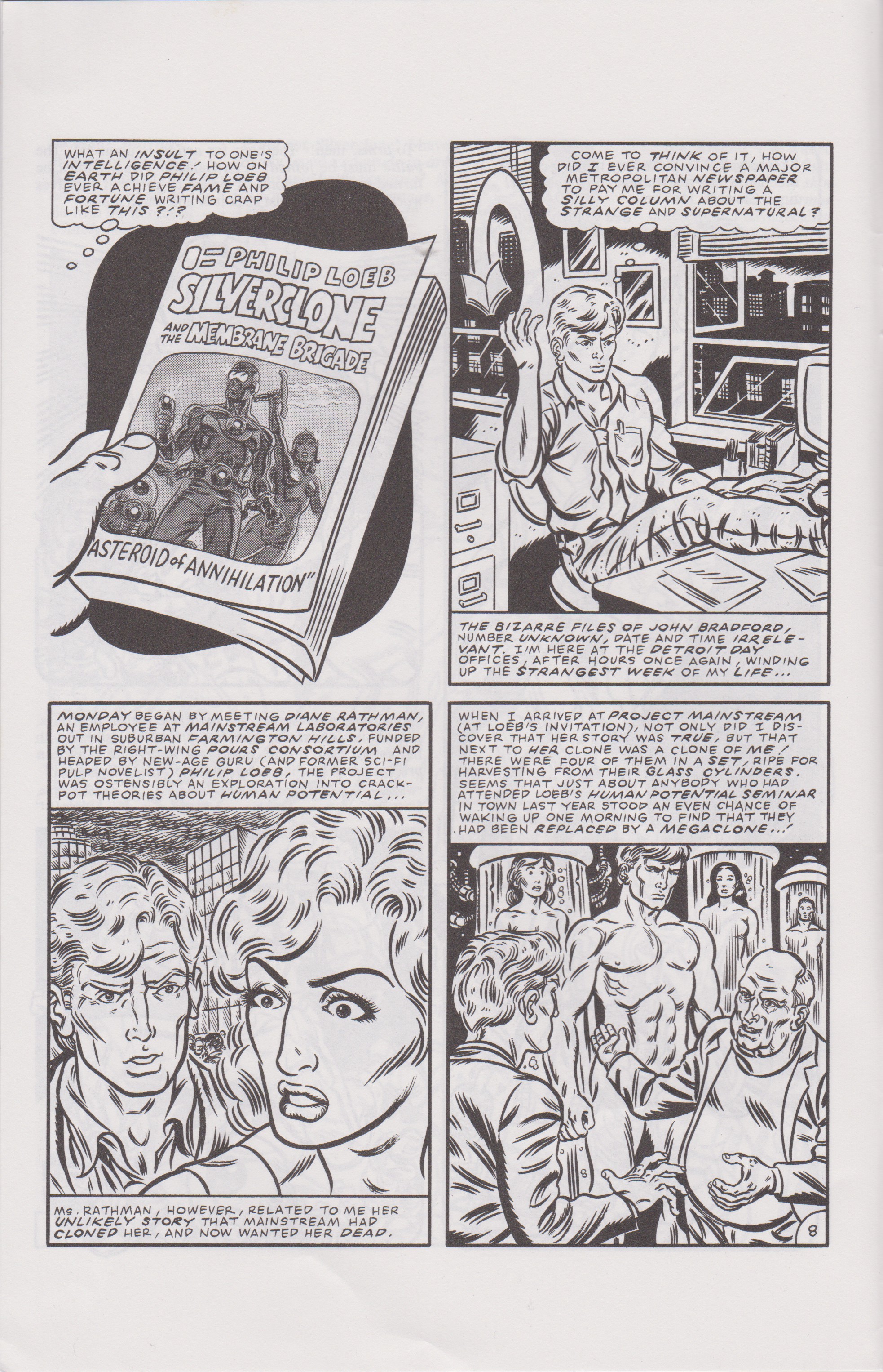 Read online Don Simpson's Bizarre Heroes comic -  Issue #7 - 10