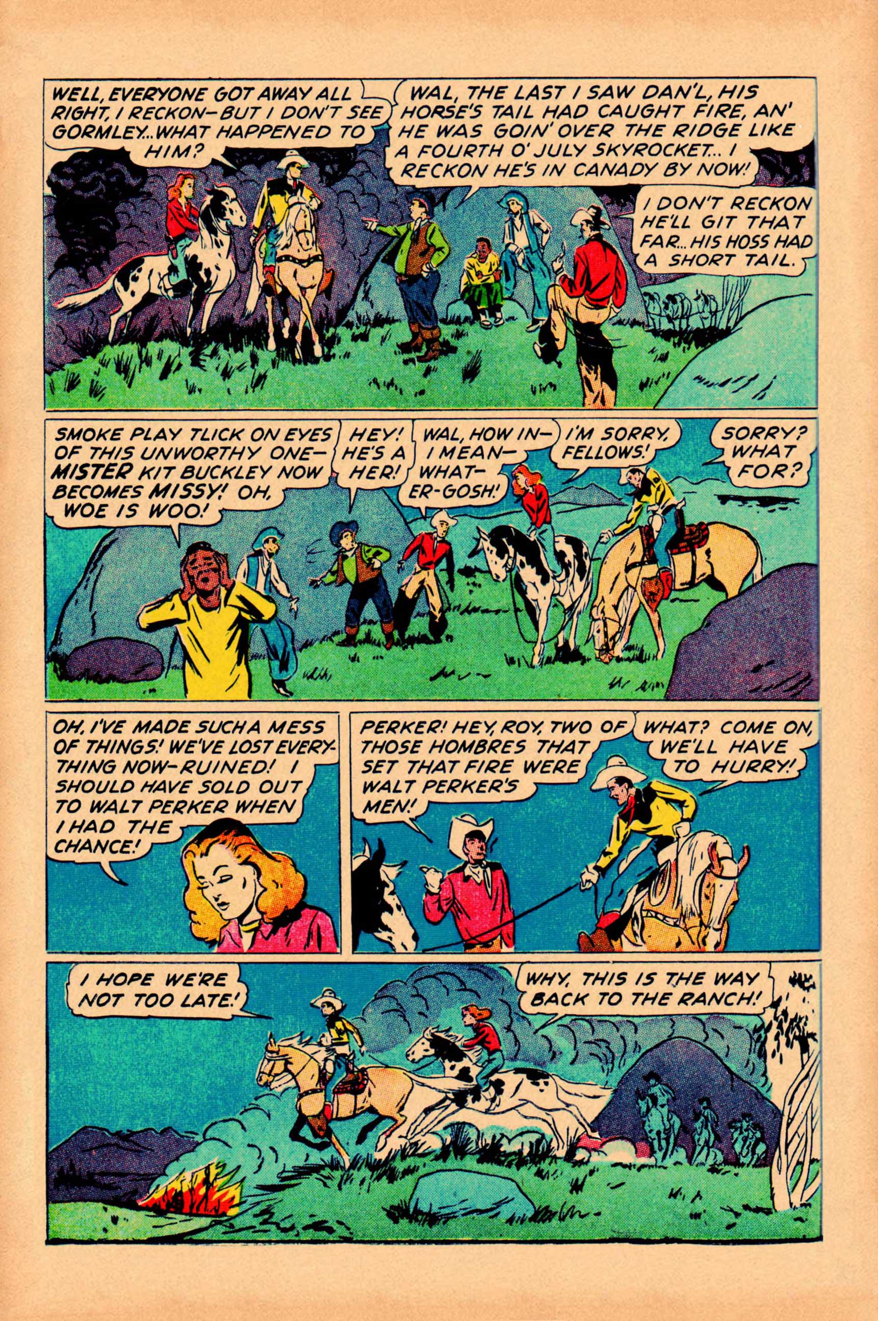 Read online Four Color Comics comic -  Issue #38 - 36