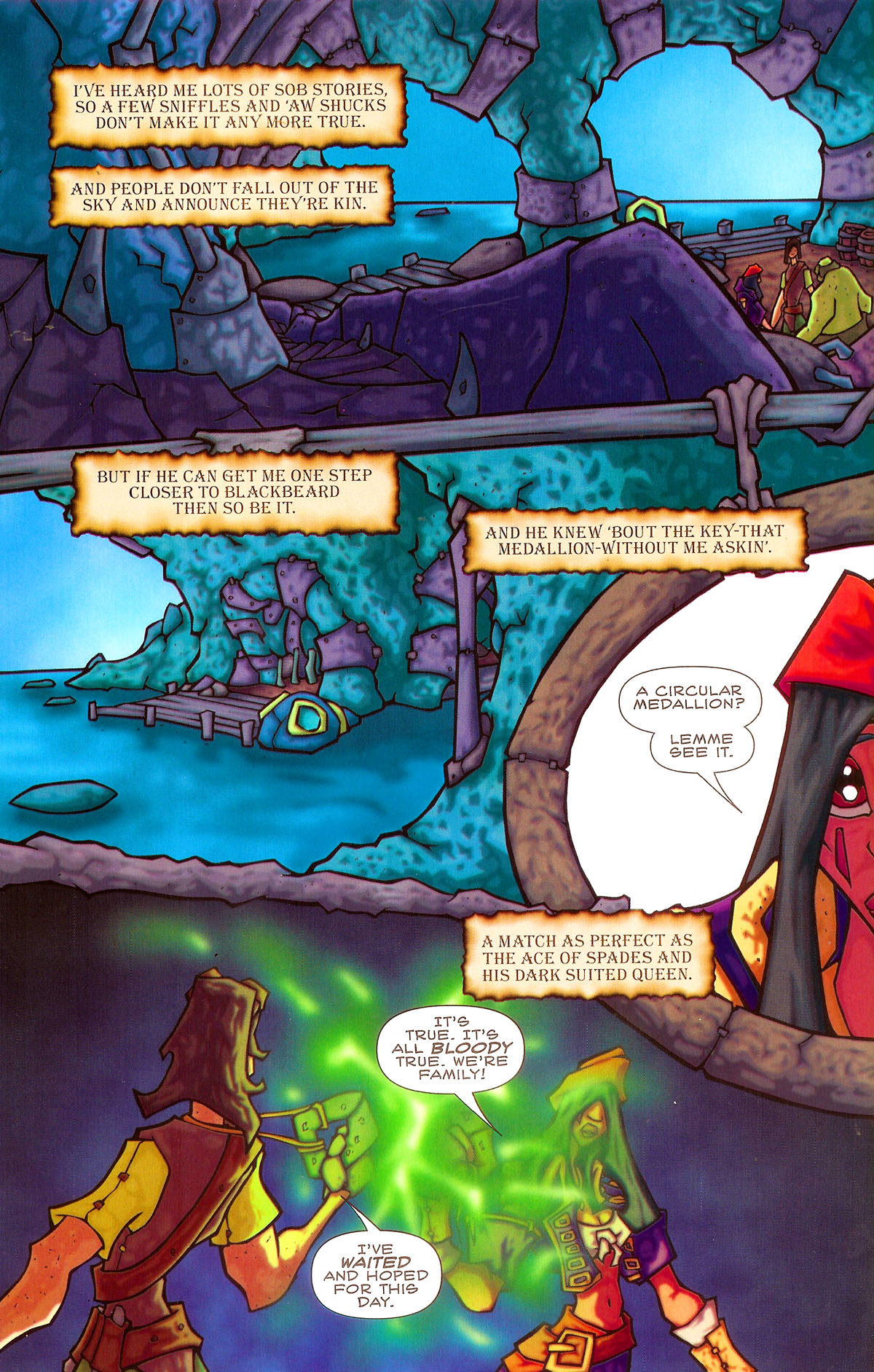 Read online The Blackbeard Legacy comic -  Issue #3 - 21