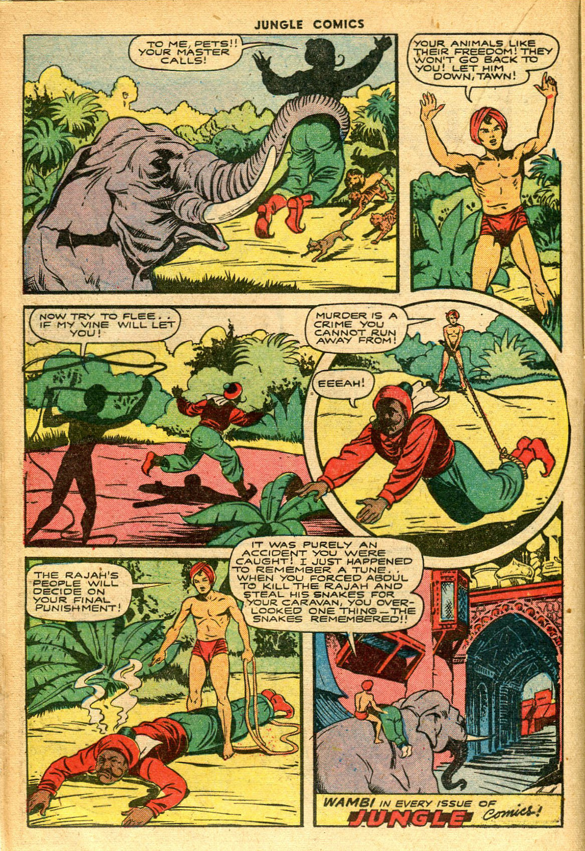 Read online Jungle Comics comic -  Issue #67 - 22